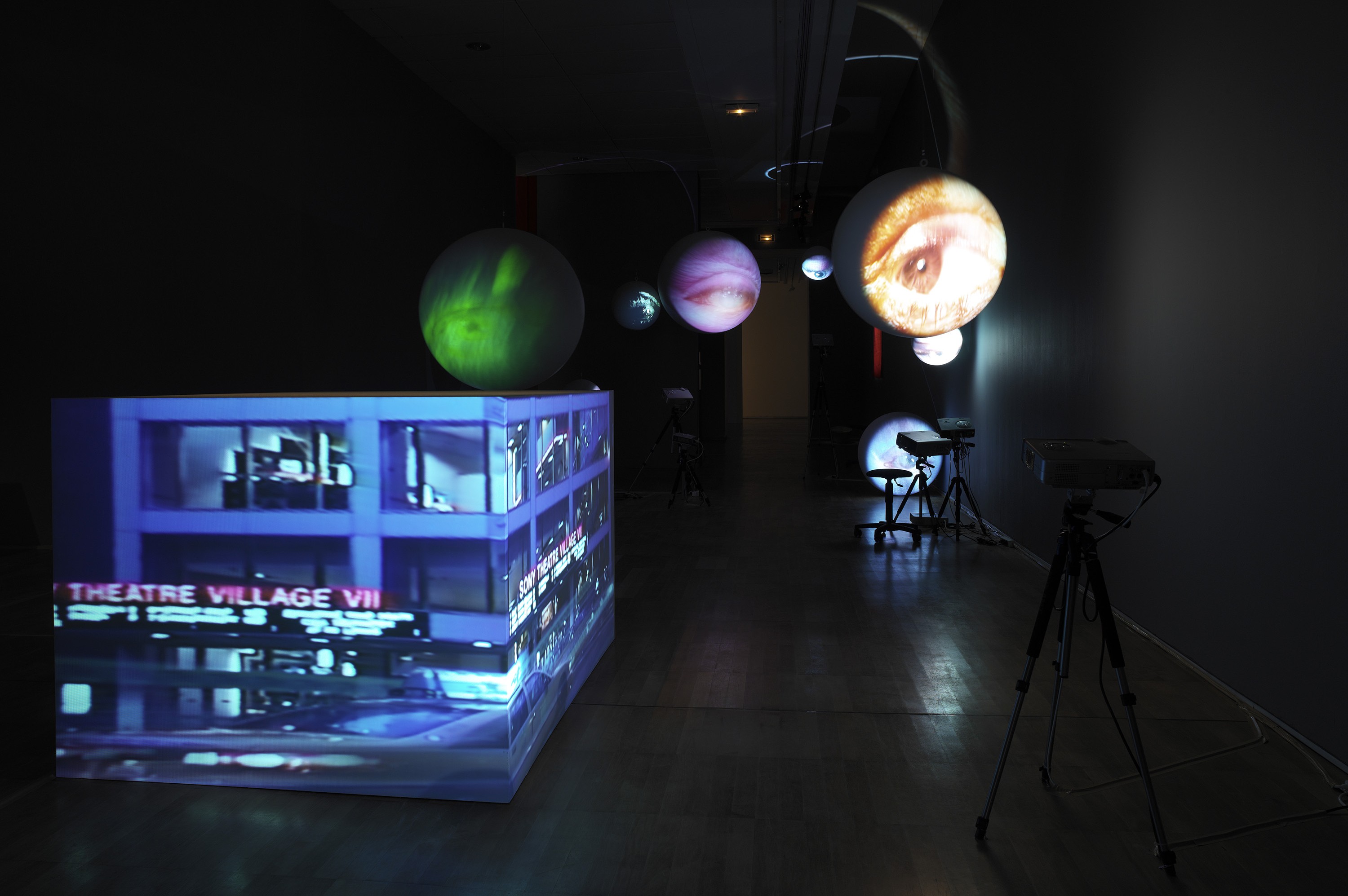 Installation of DISPOSITIFS at Jeu de Paume