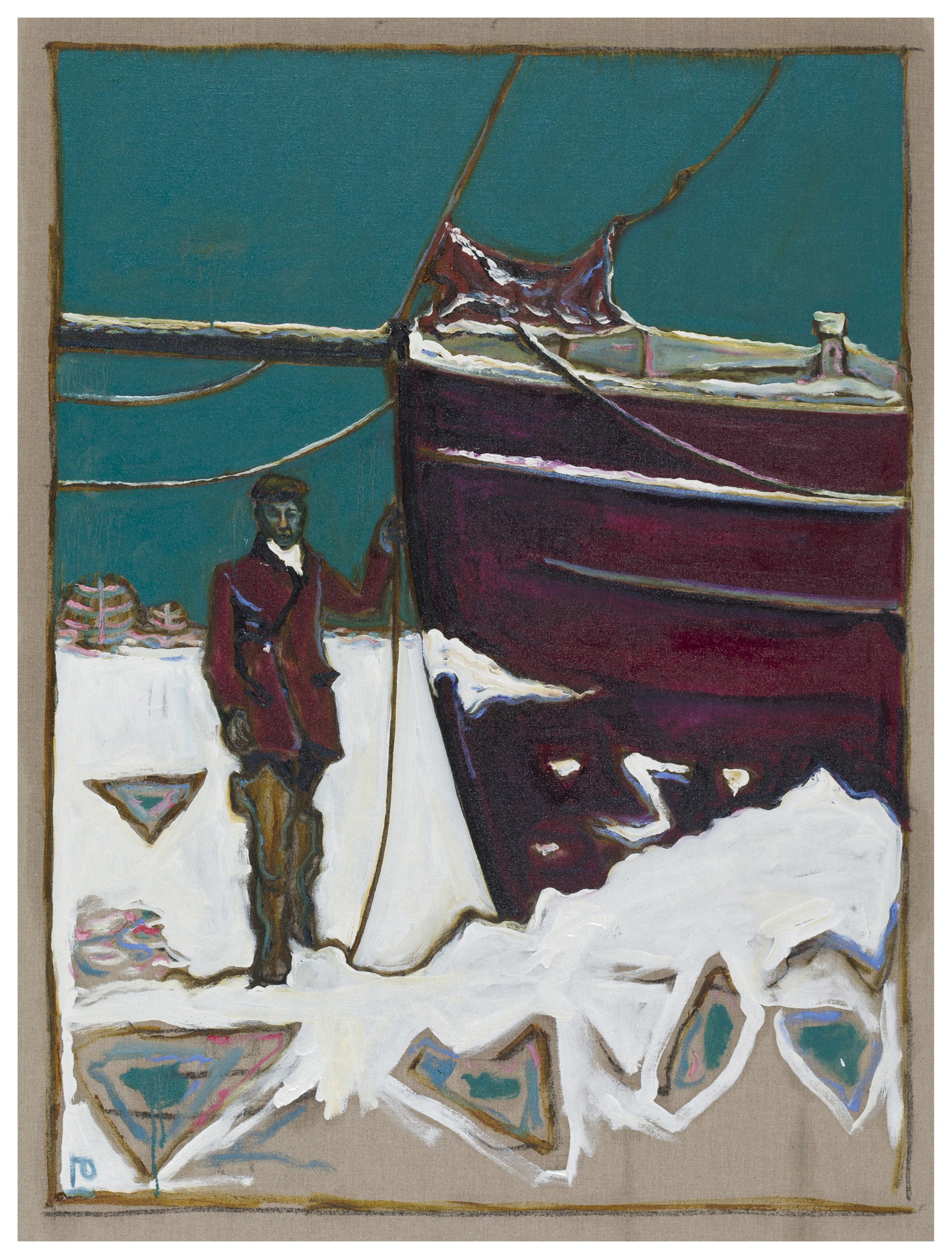Painting by Billy Childish