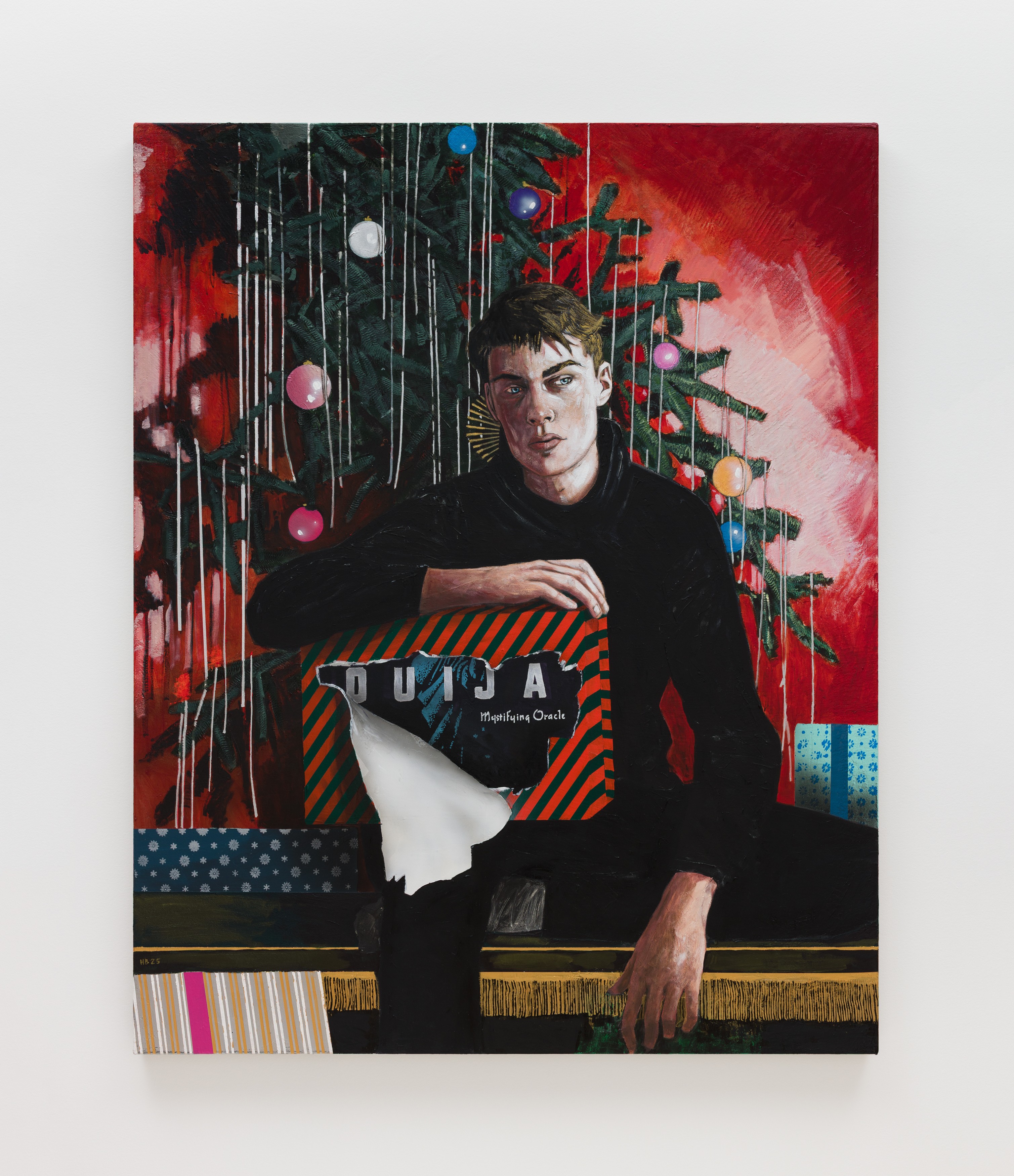 Painting by Hernan Bas