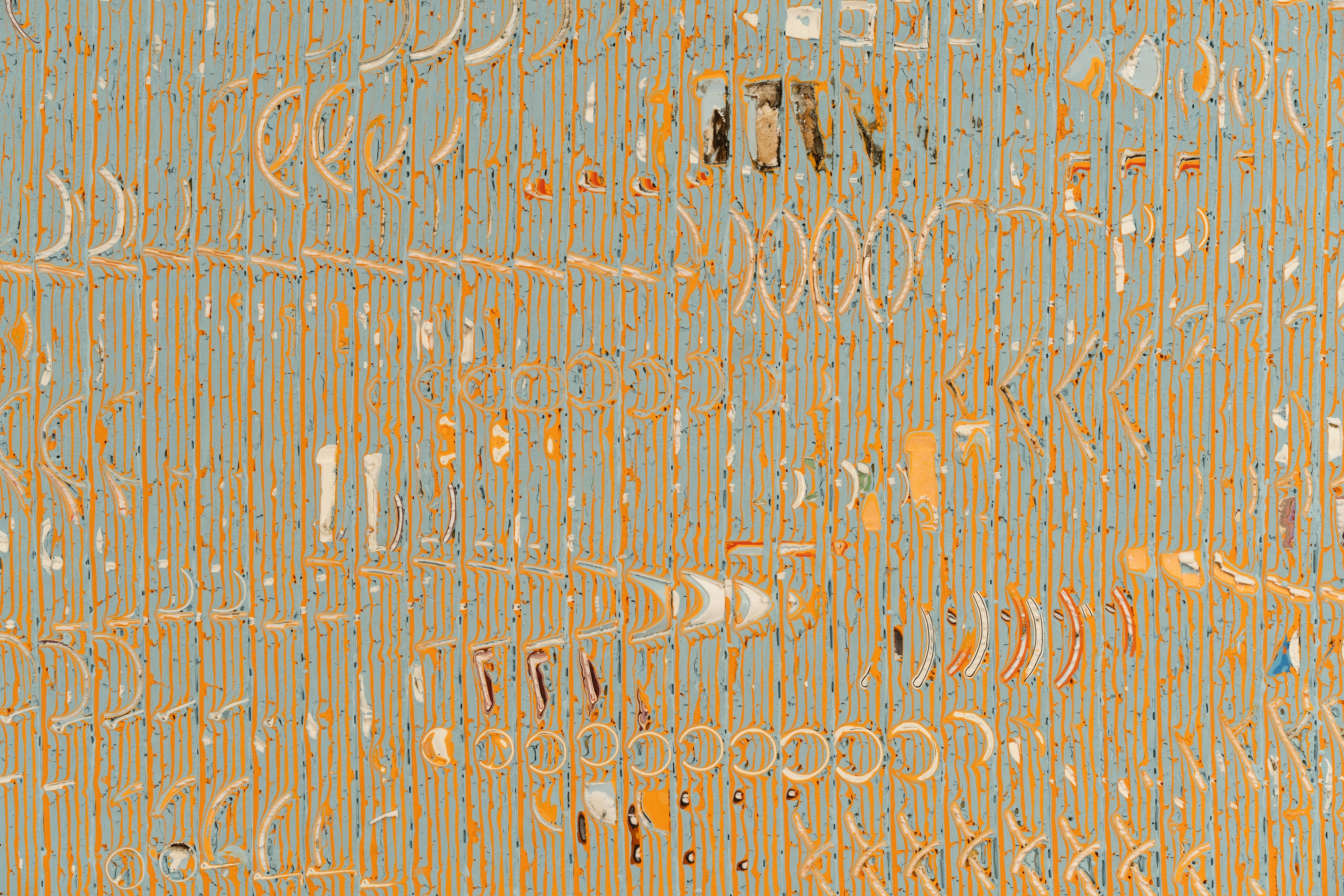 Detail of painting by Loriel Beltrán