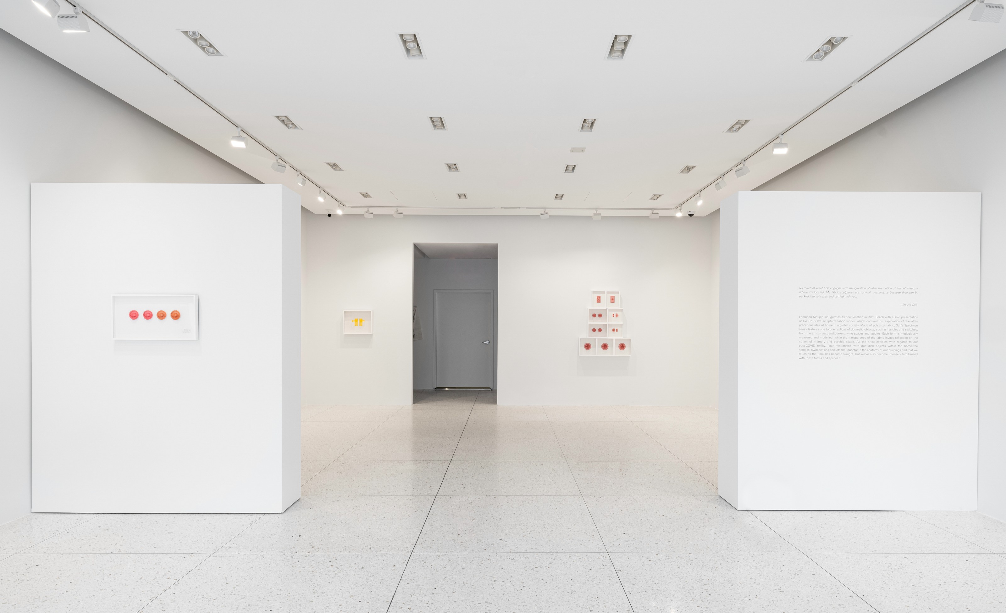 Installation view of Do Ho Suh at Lehmann Maupin Palm Beach