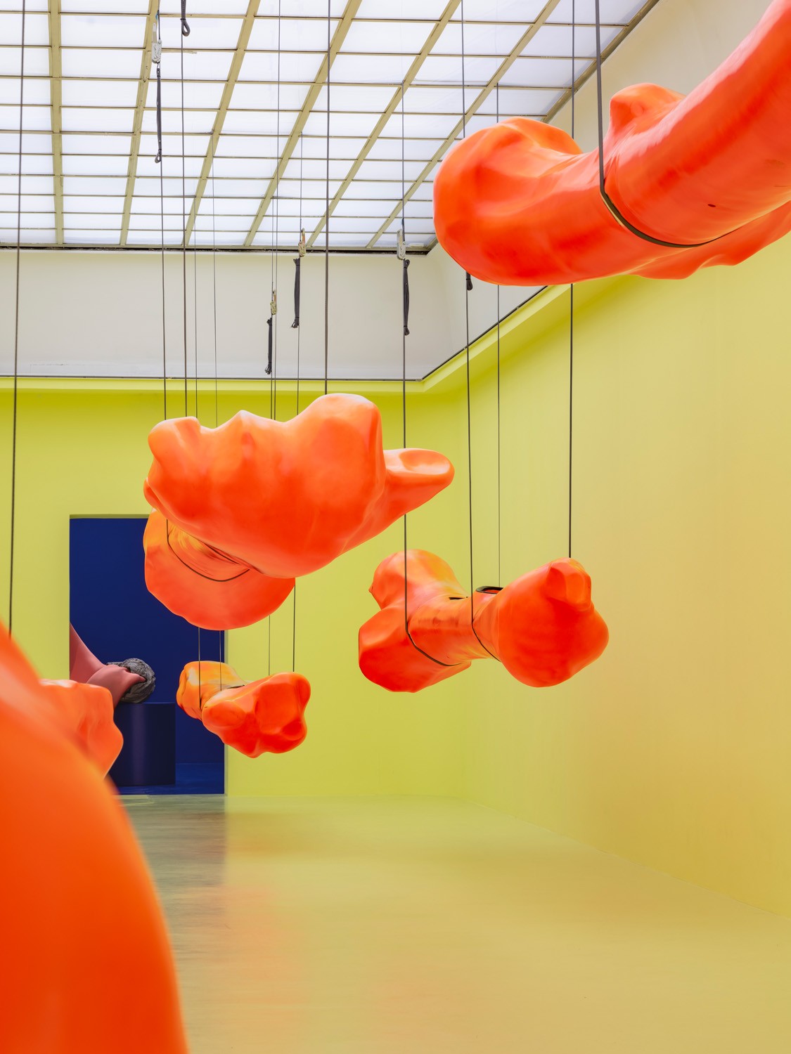 Installation view of Teresa Solar Abboud at Kunstverein Hannover