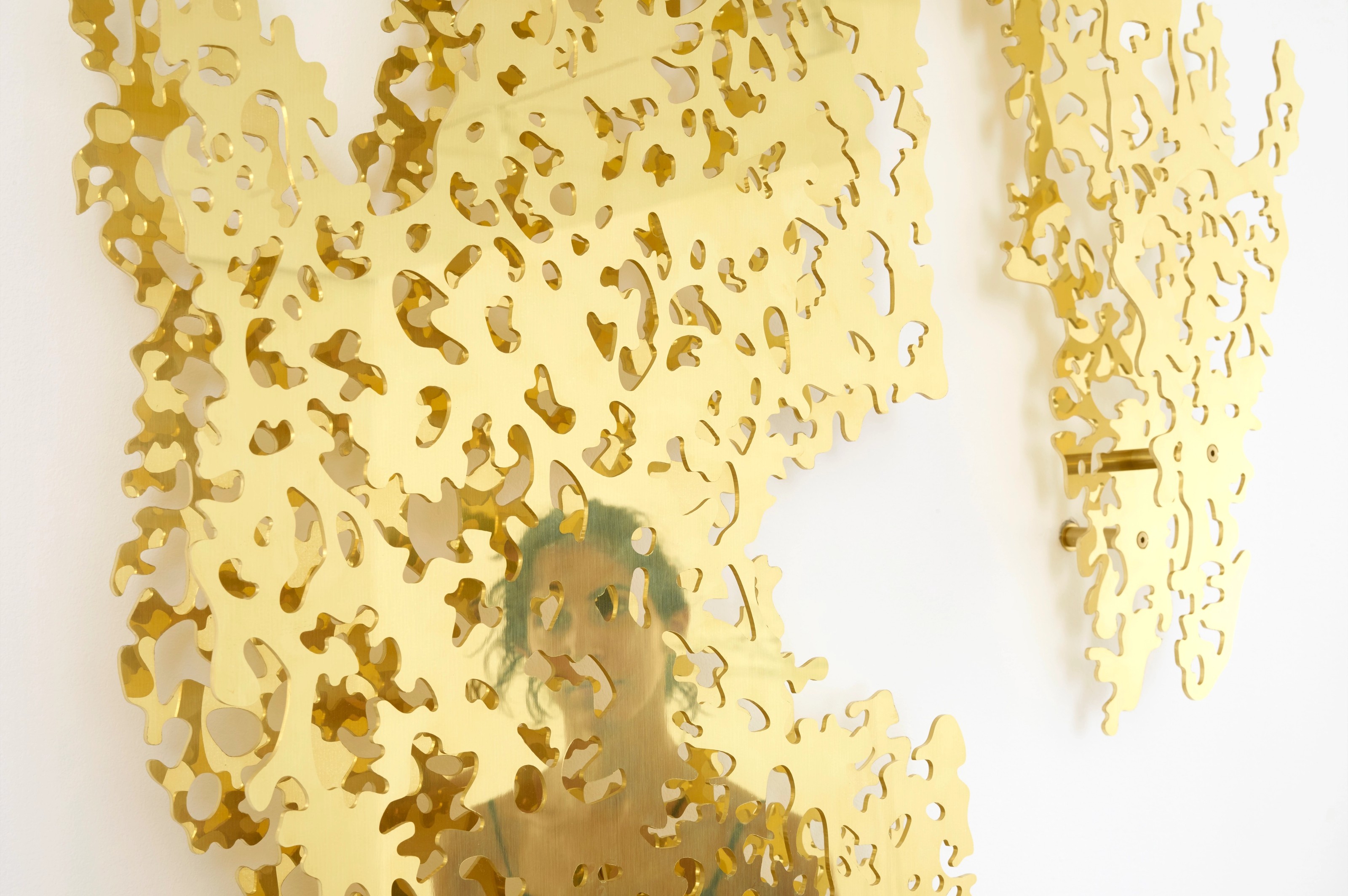 Wall sculpture by Teresita Fernández