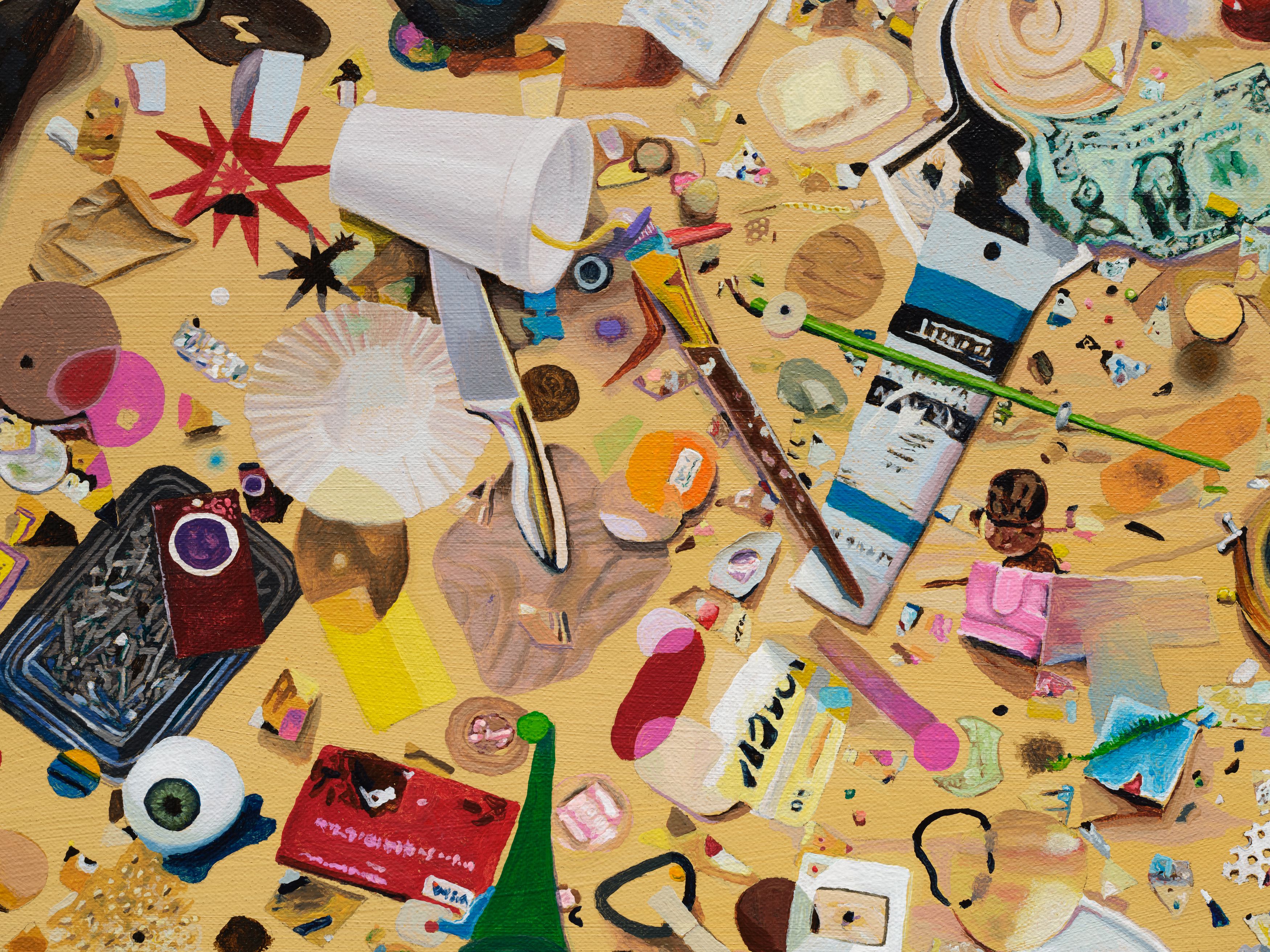 Painting by Tom Friedman