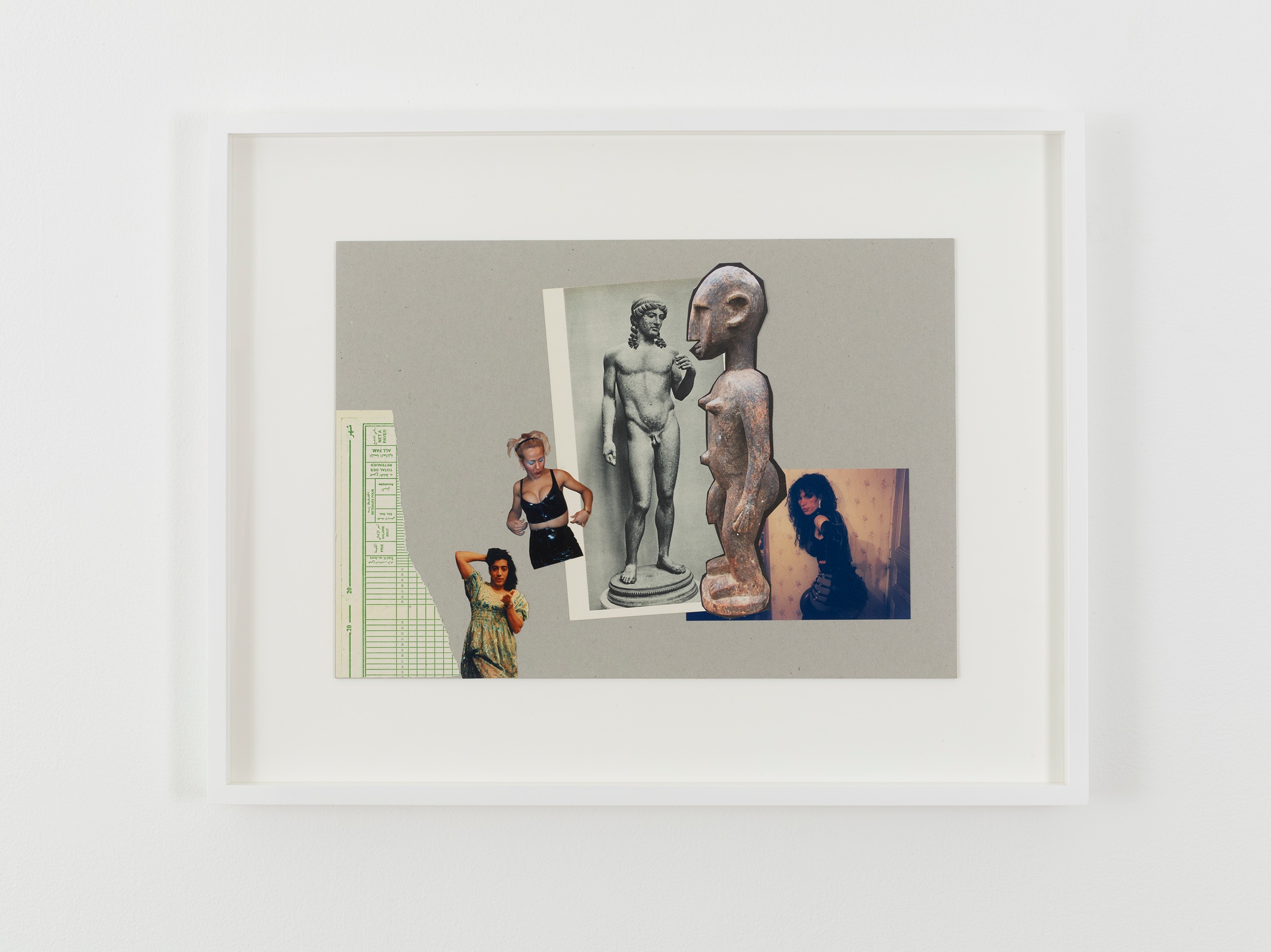 Work on paper by Kader Attia