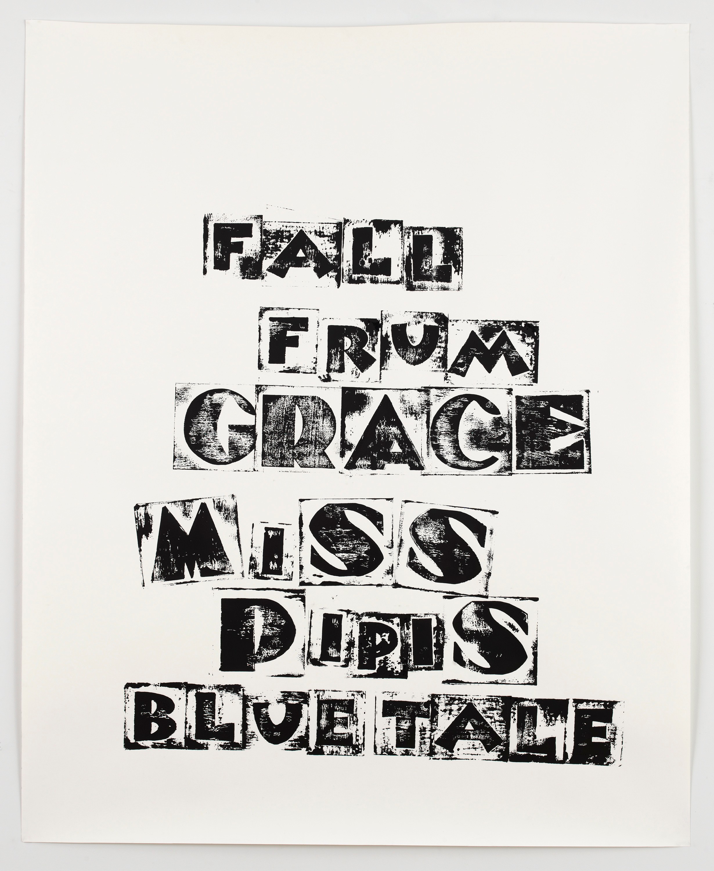 Paper work by Kara Walker