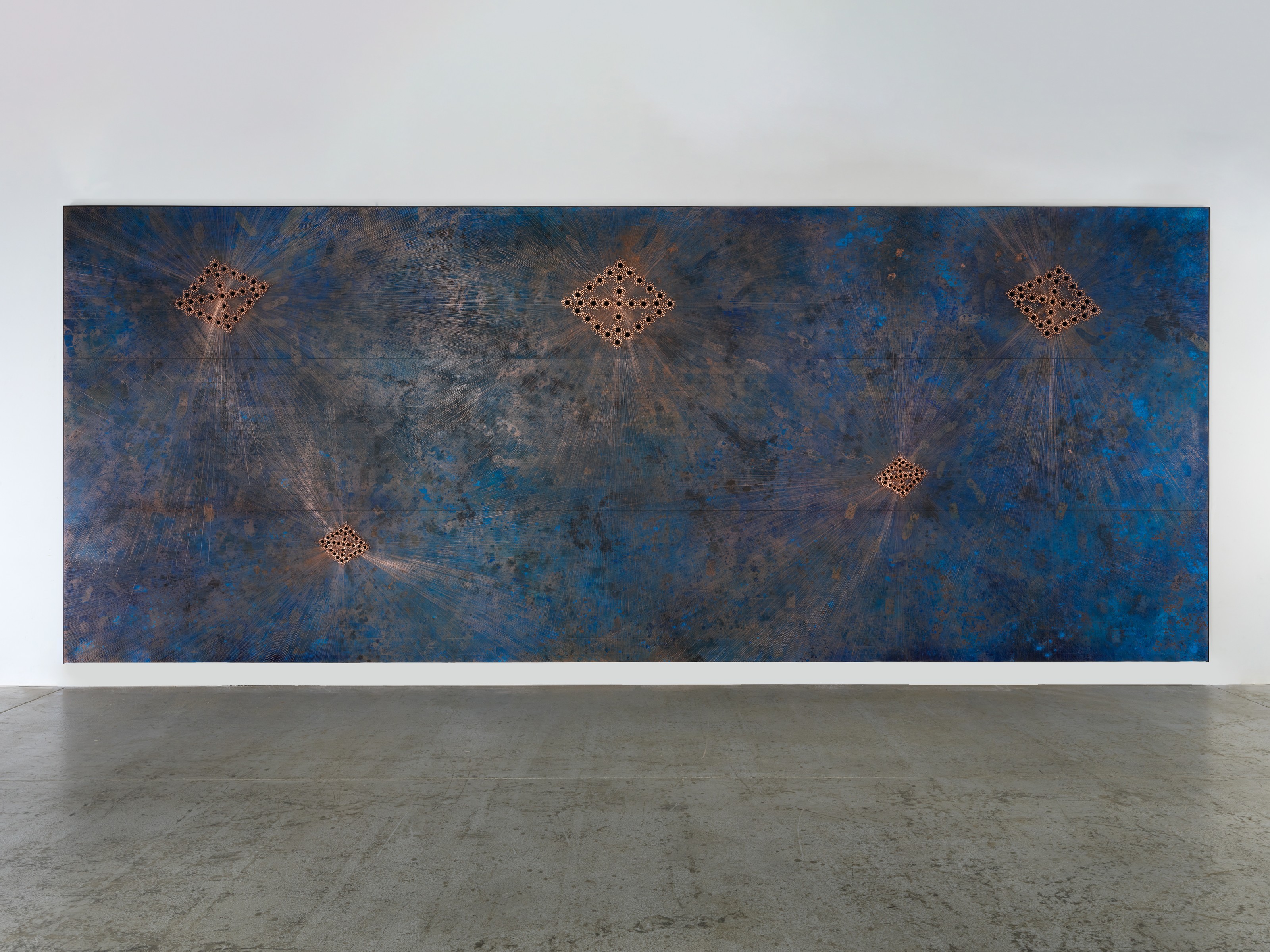 Wall work by Nari Ward