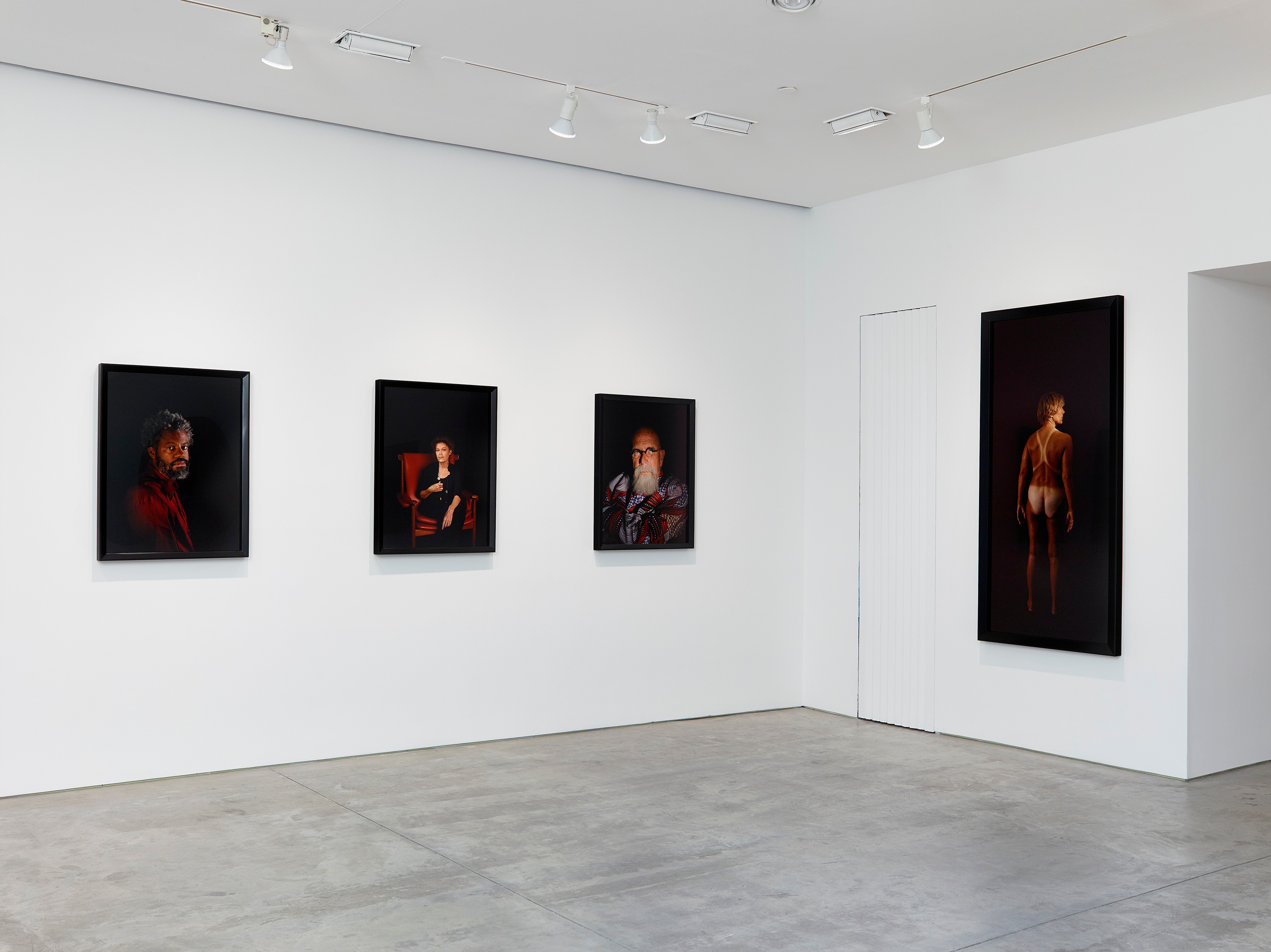 Installation view of Catherine Opie at Lehmann Maupin New York