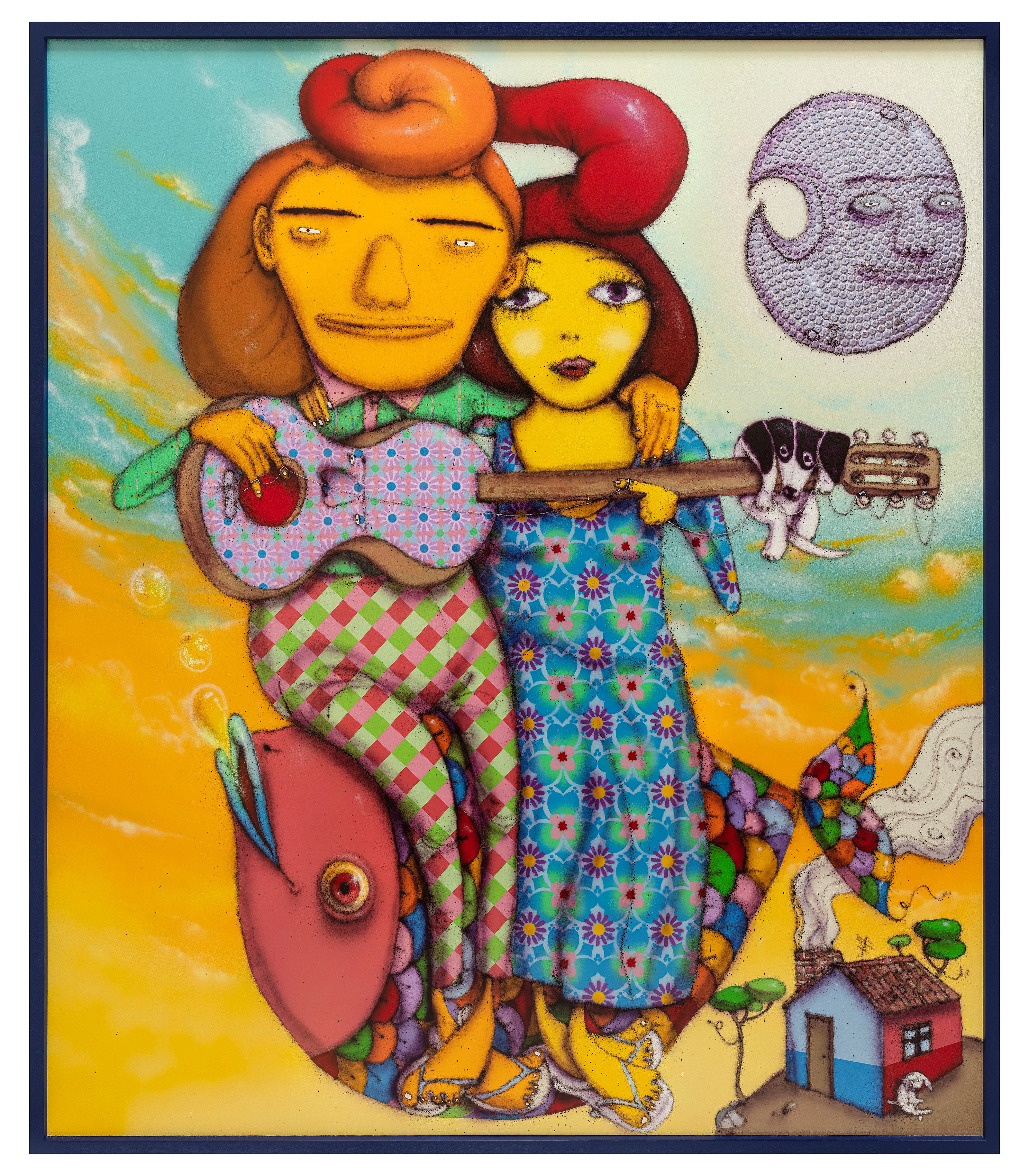 Painting by OSGEMEOS
