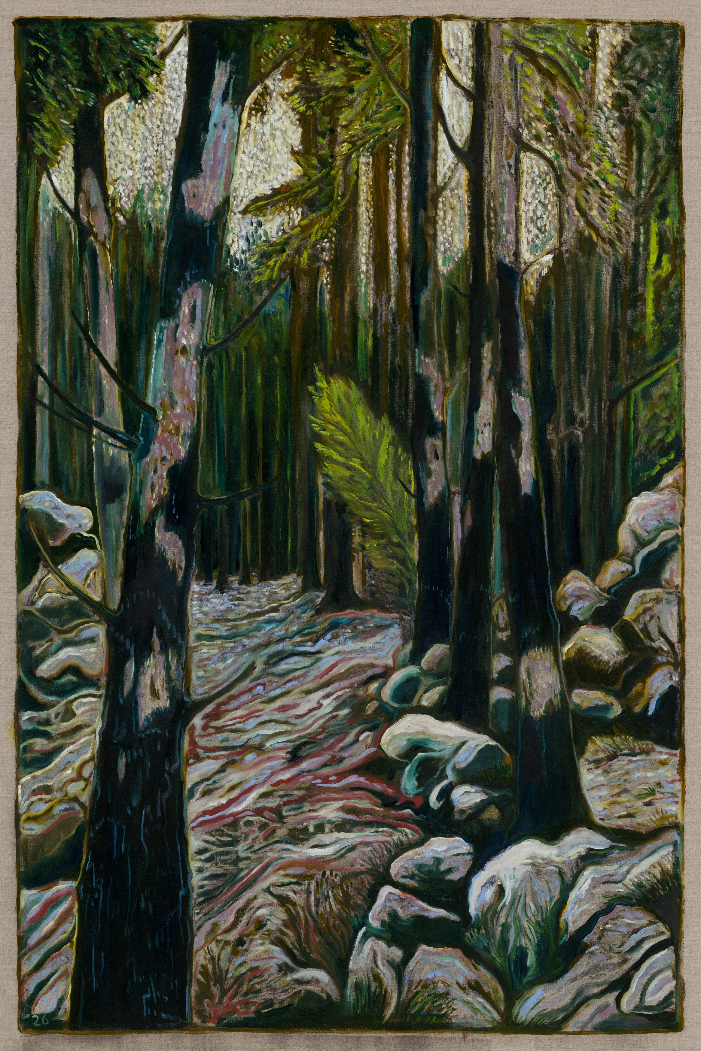 Painting by Billy Childish