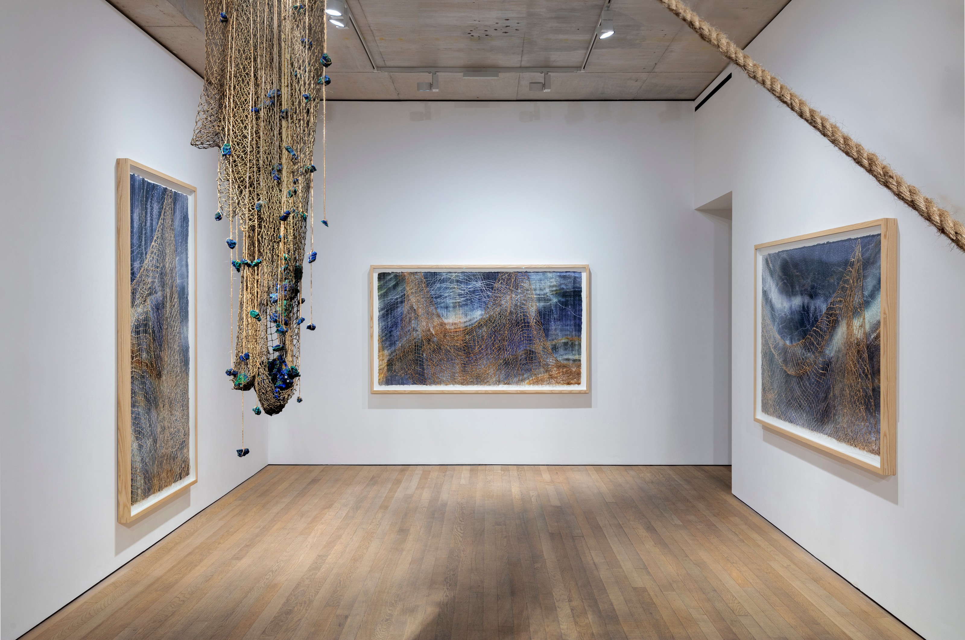 Installation view of Teresita Fernández London