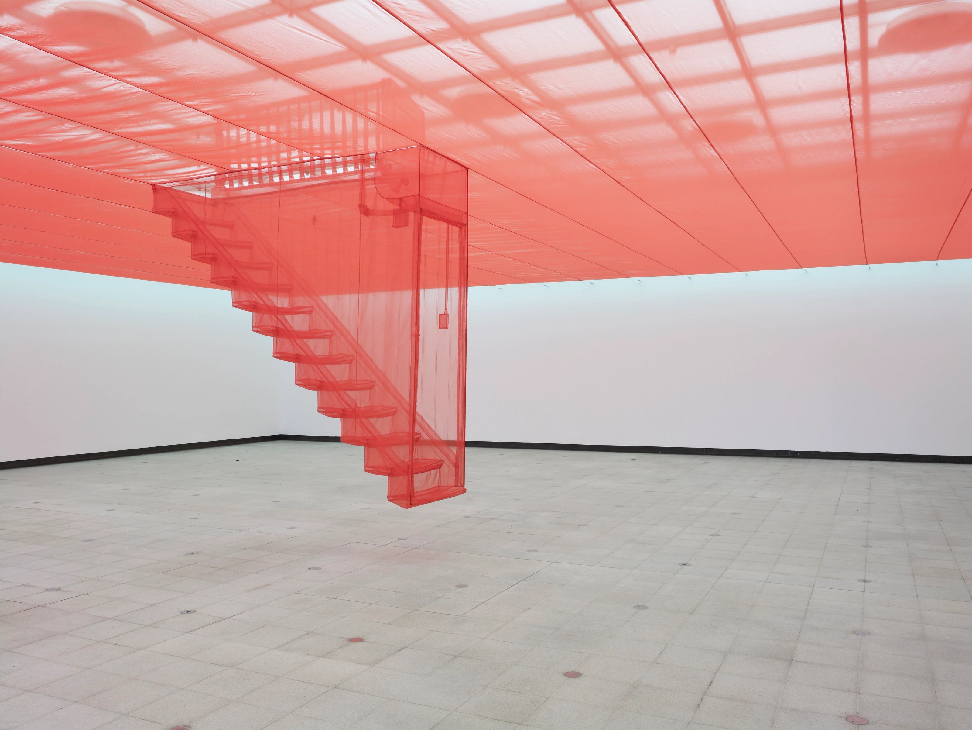 Installation view of Psycho Buildings: Artists and Architecture at Hayward Gallery