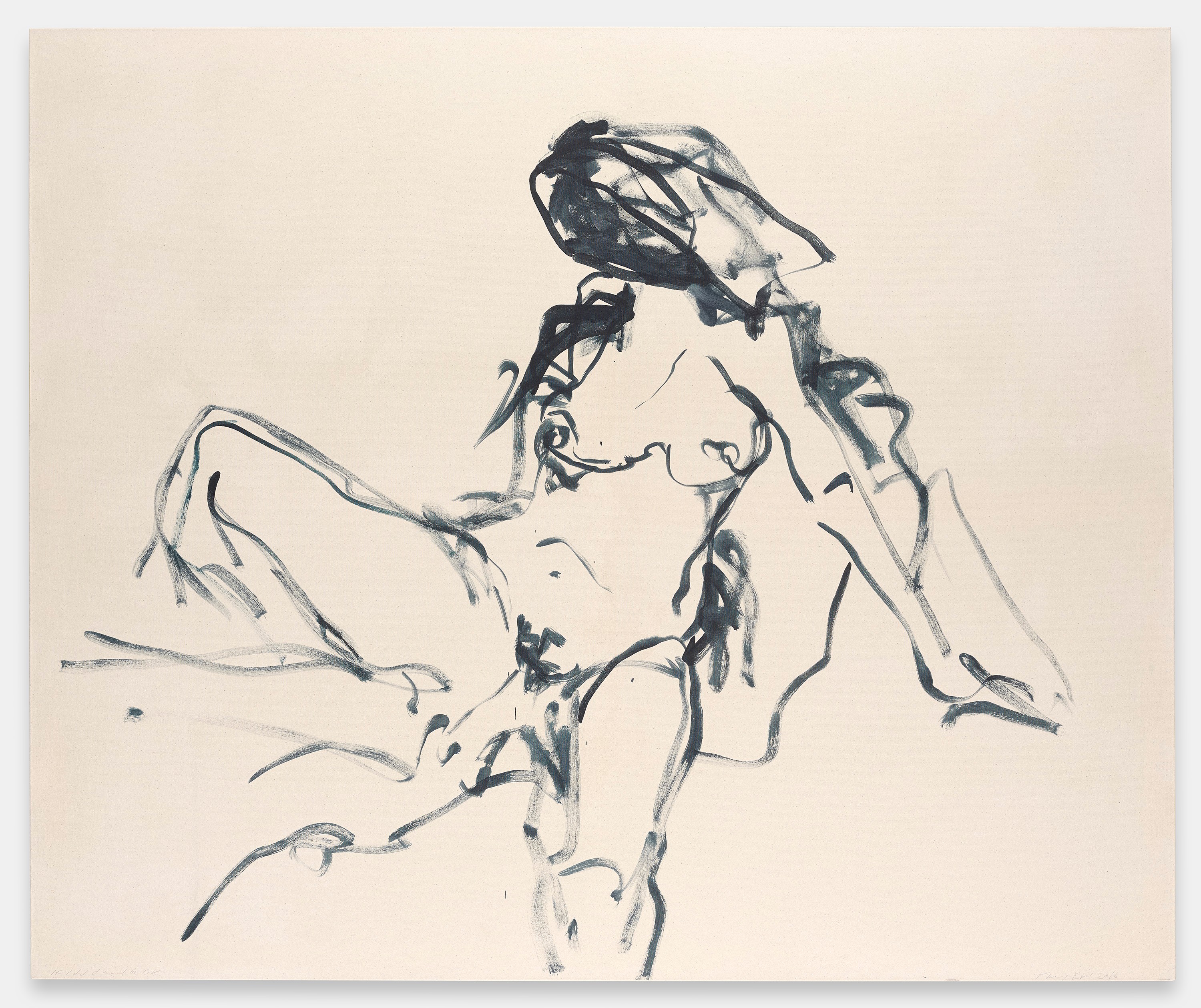 Painting by Tracey Emin