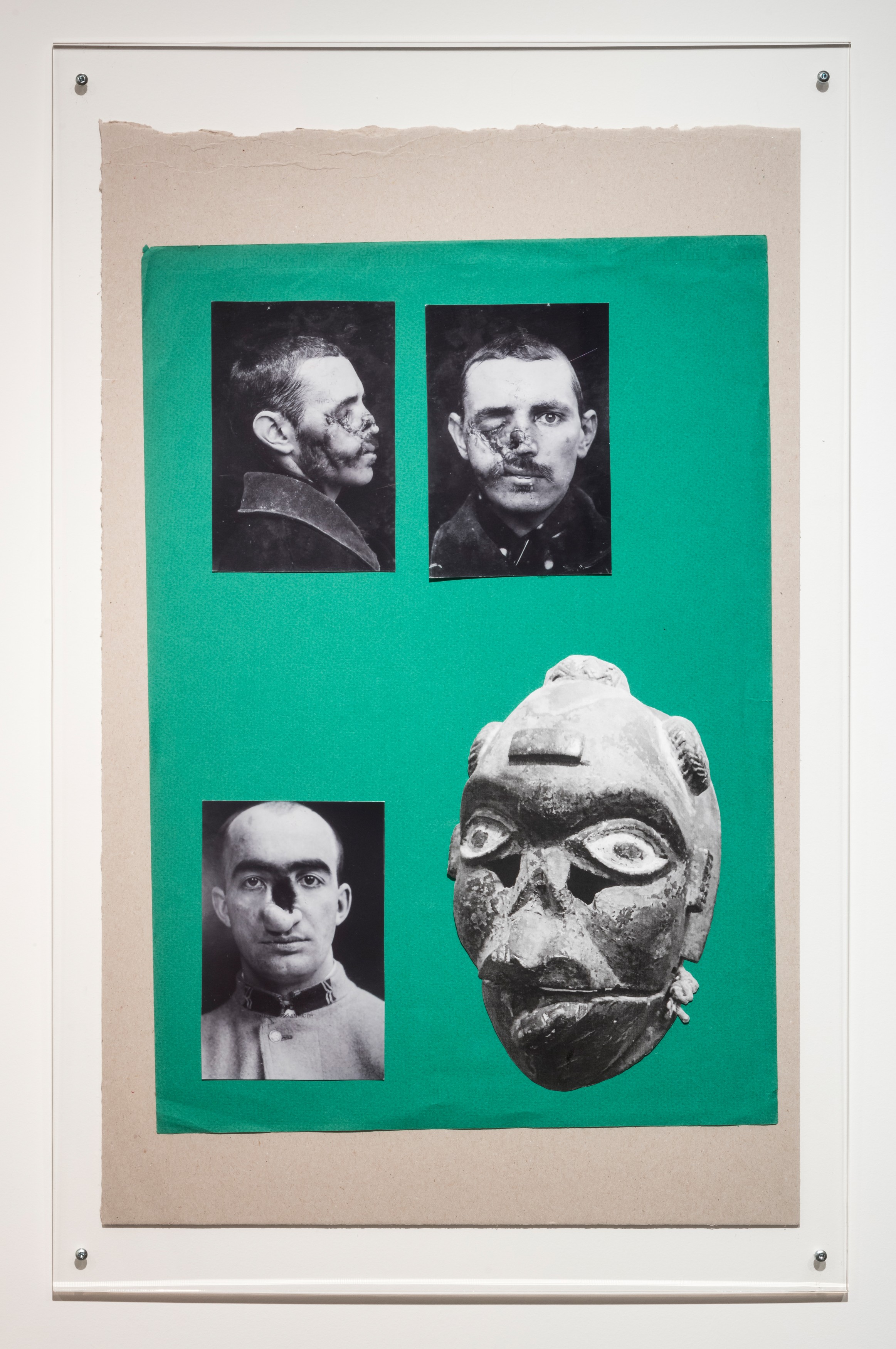 Work on paper by Kader Attia