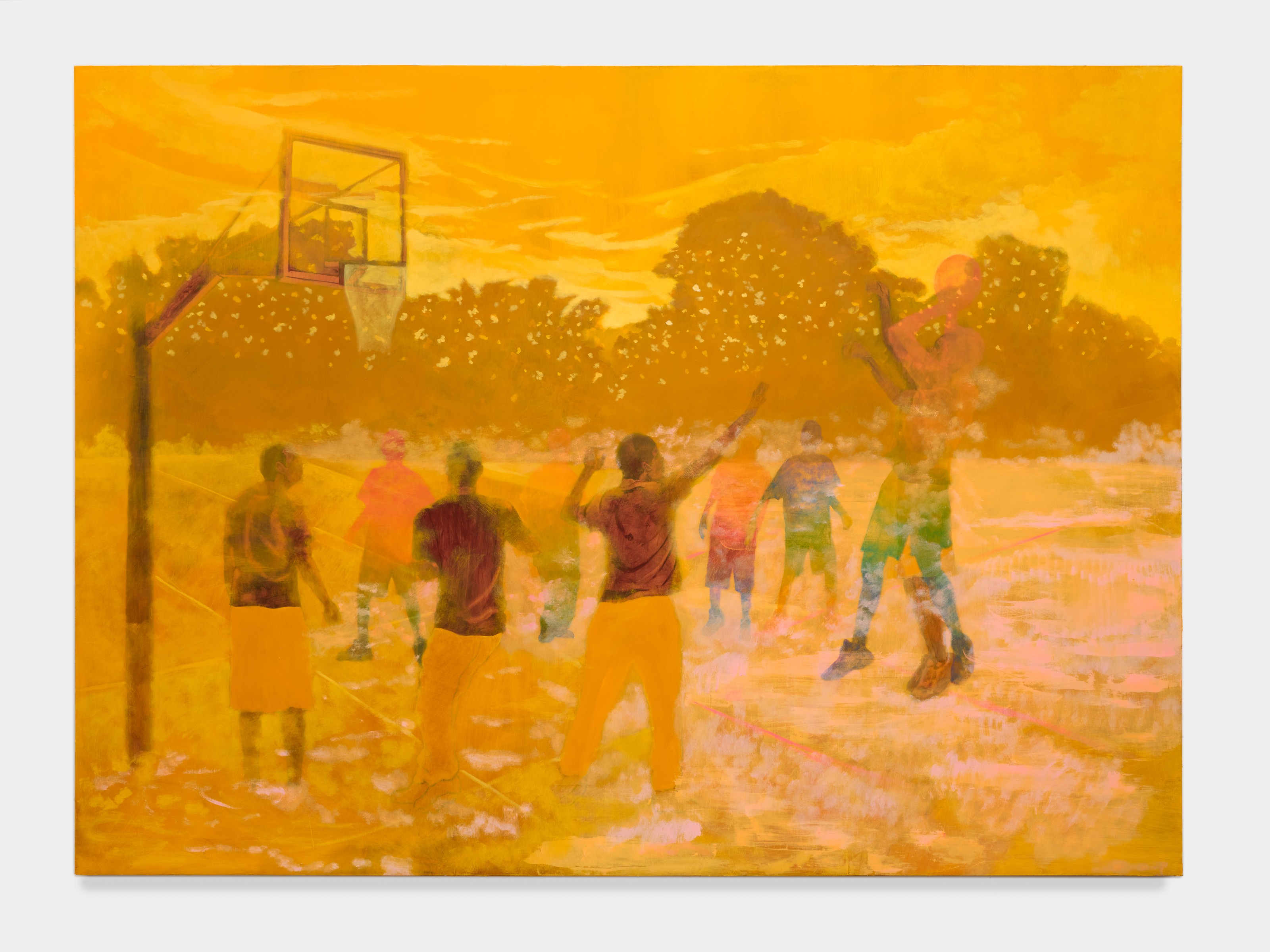 Painting by Dominic Chambers