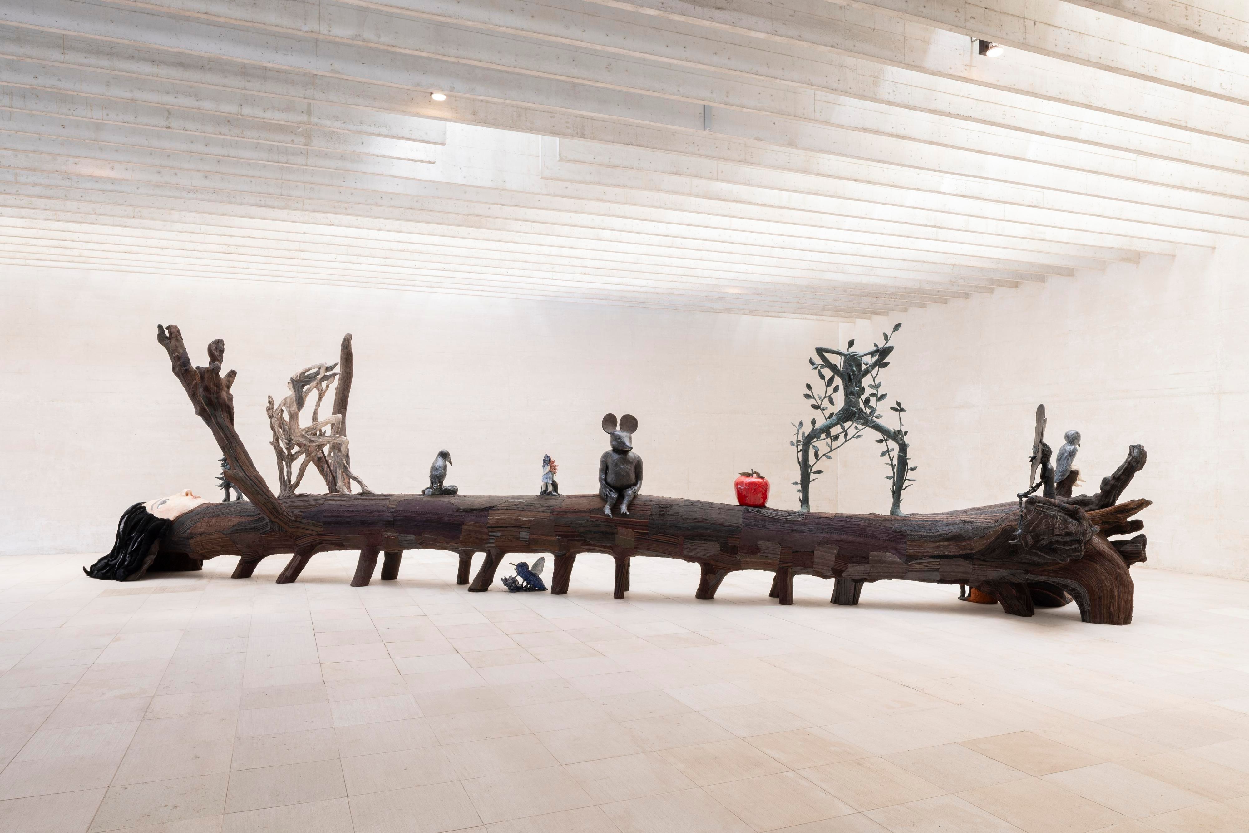 Installation by Klara Kristalova