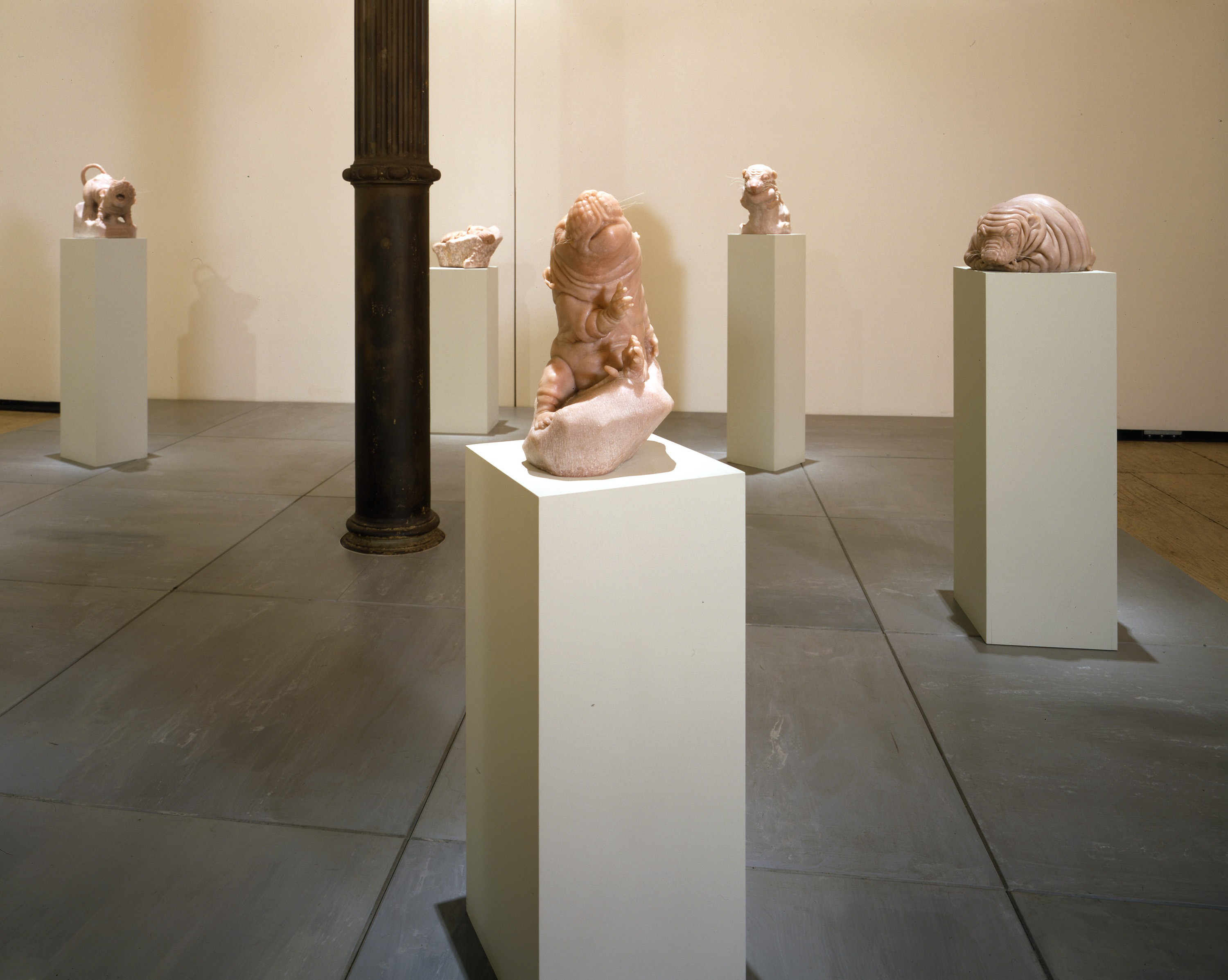 Installation view of Bryan Crockett at Lehmann Maupin New York