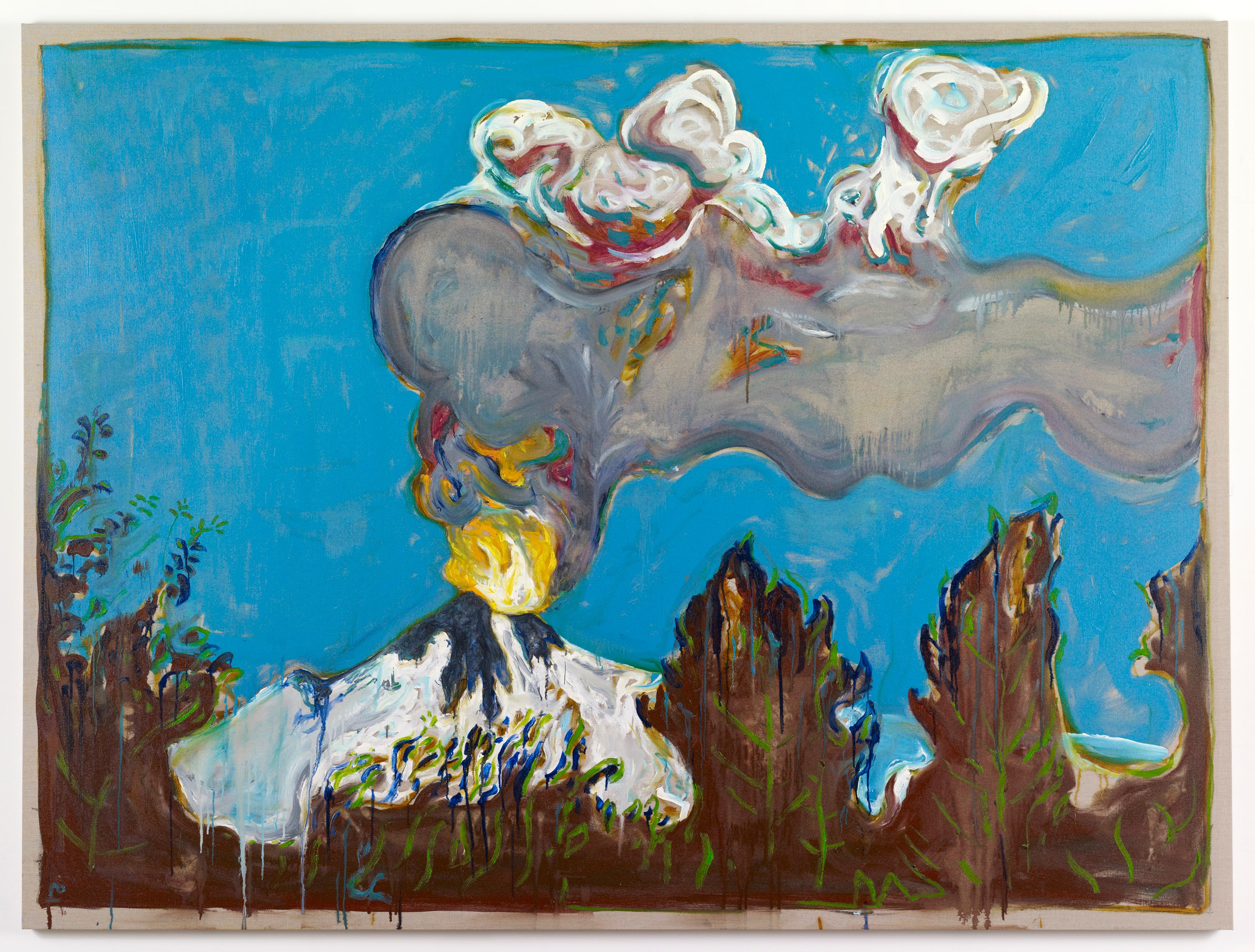 Painting by Billy Childish
