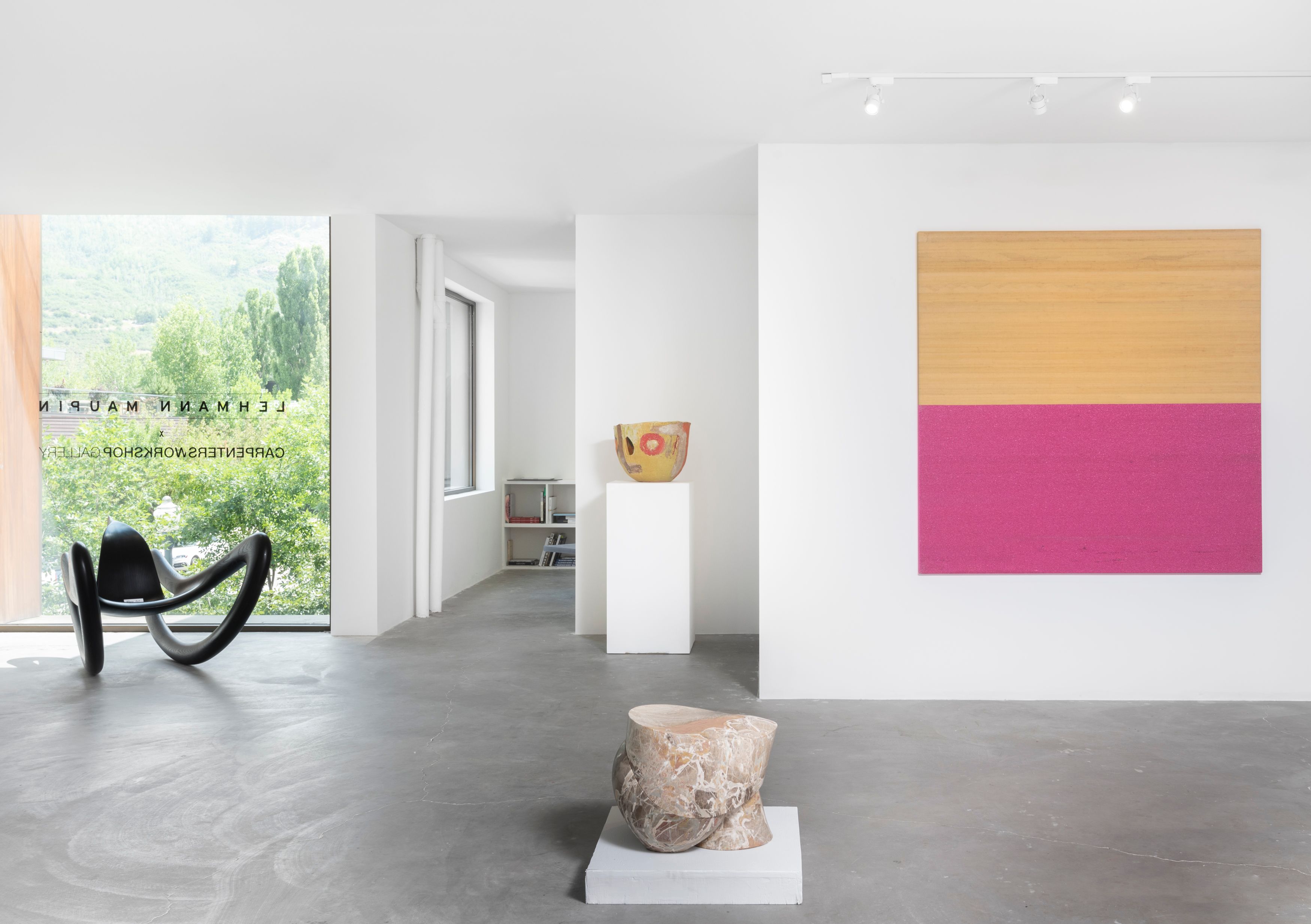 Installation view of Material Space in Aspen