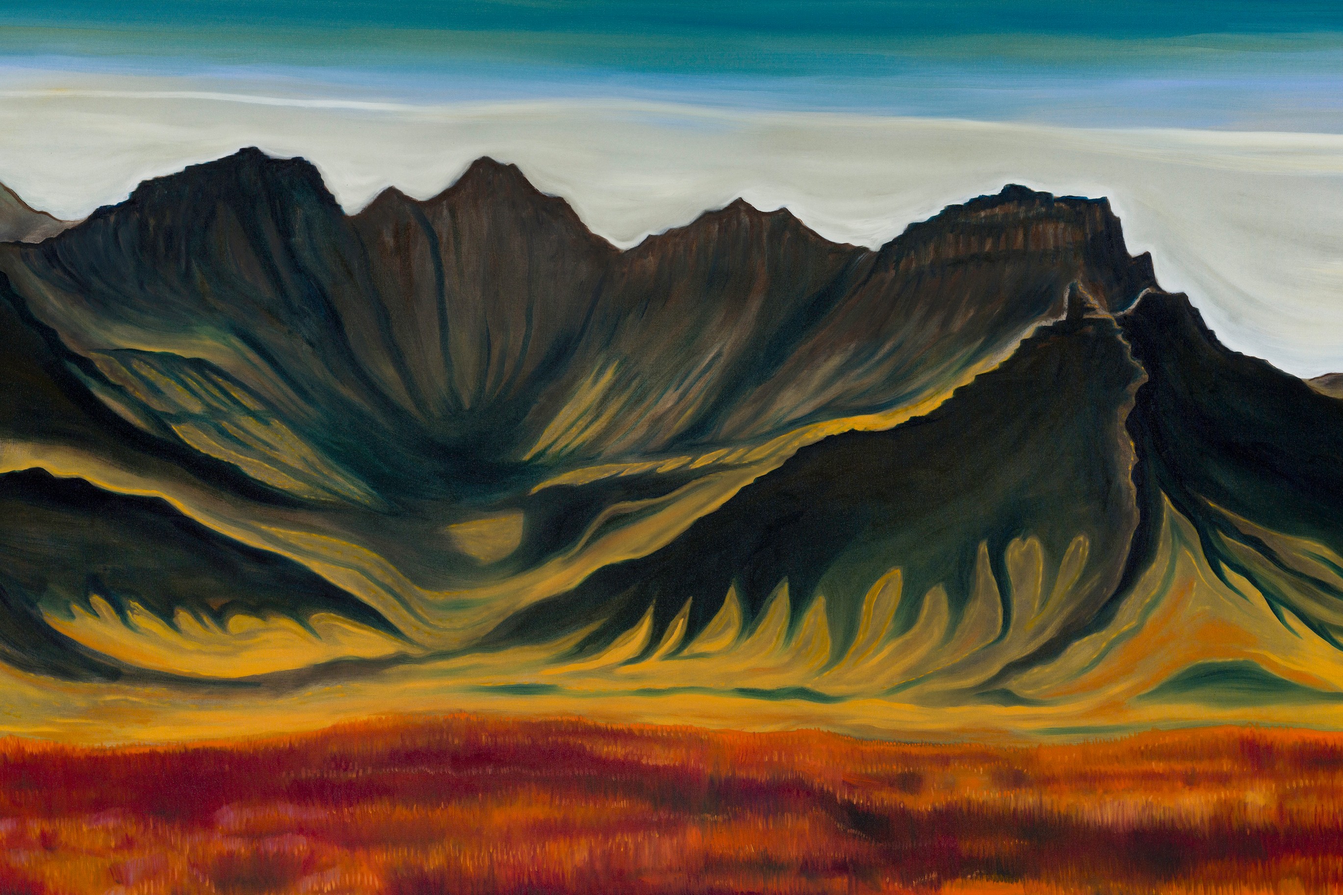 Painting by Billy Childish