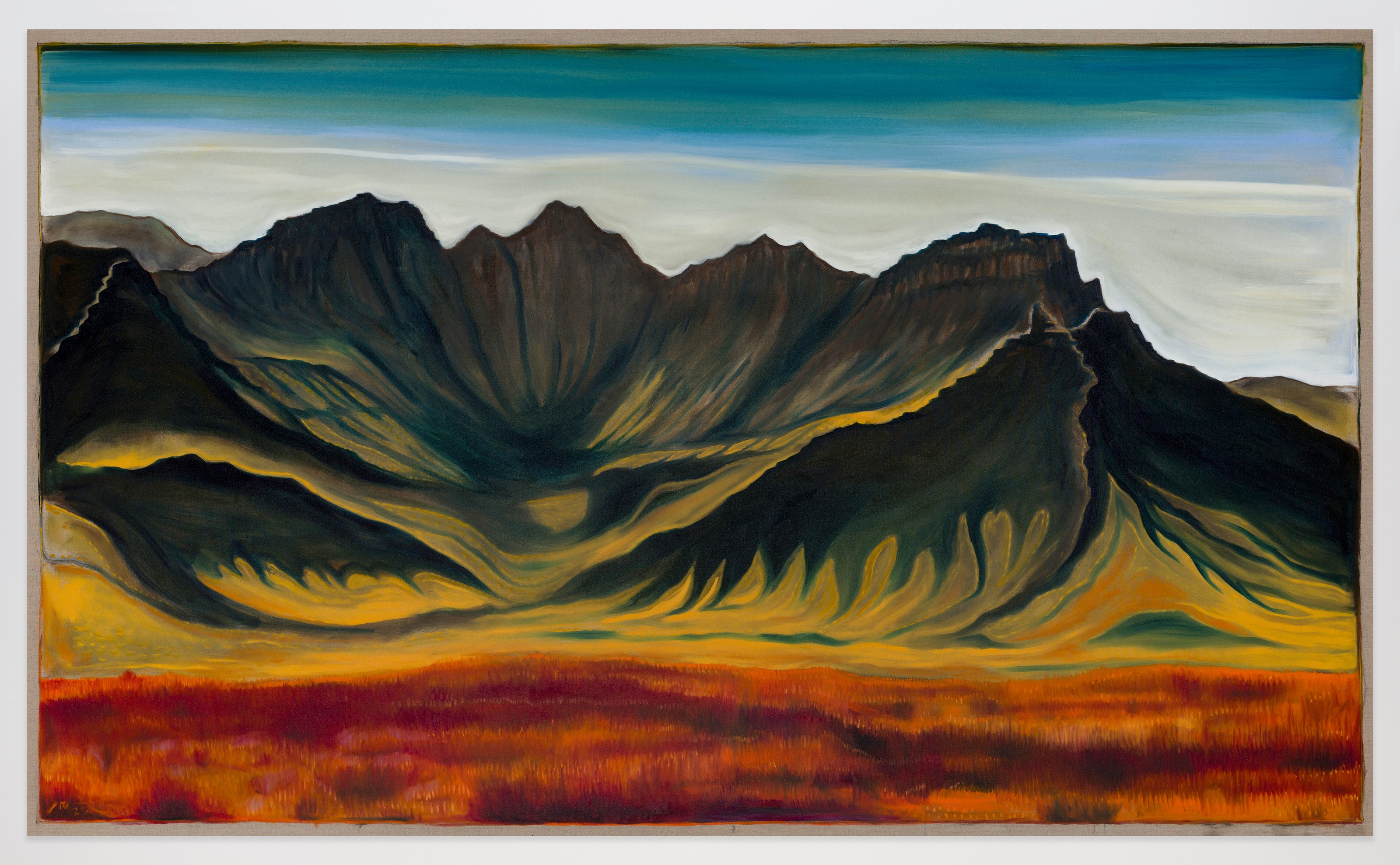 Painting by Billy Childish