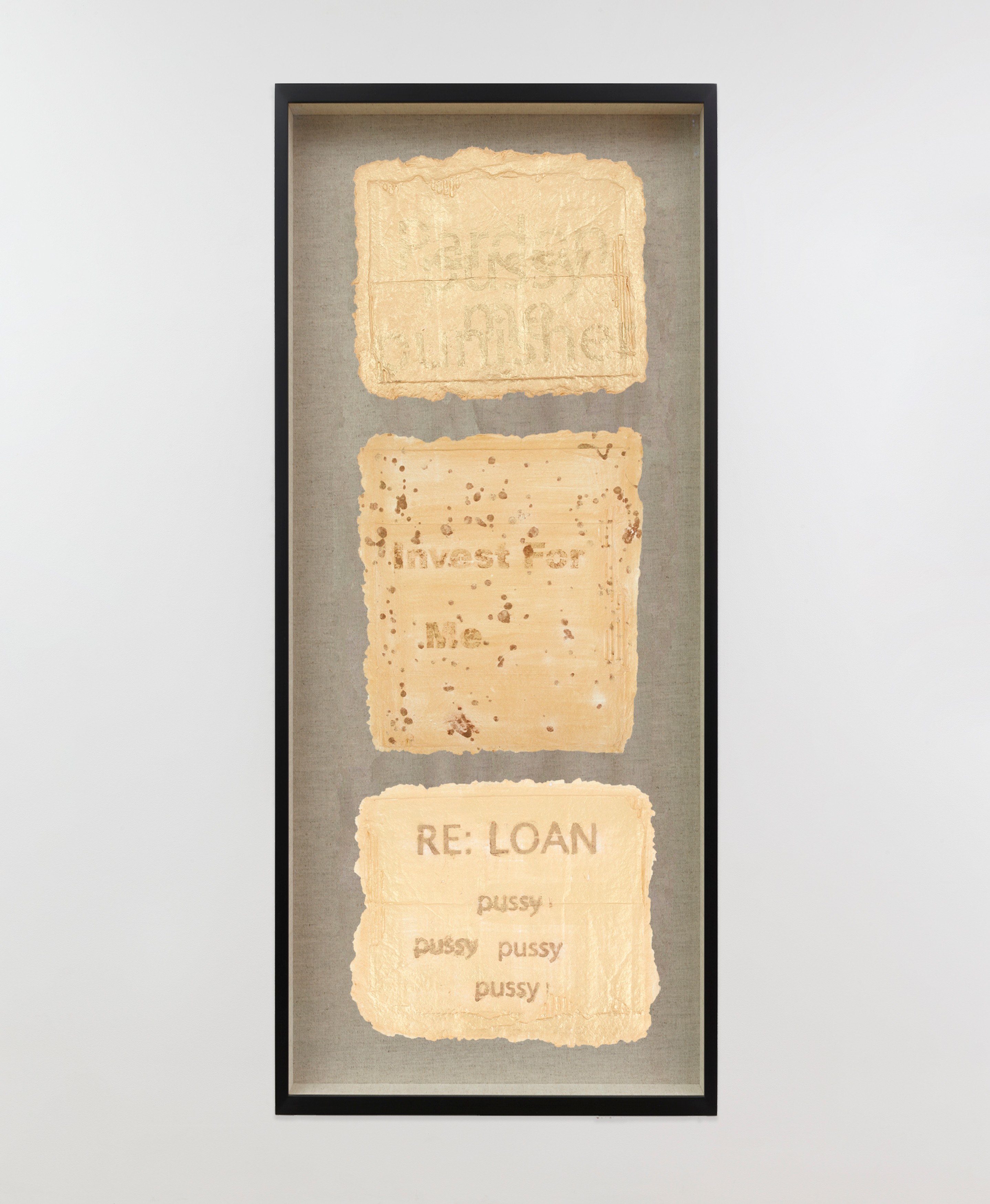 Work on paper by Nari Ward