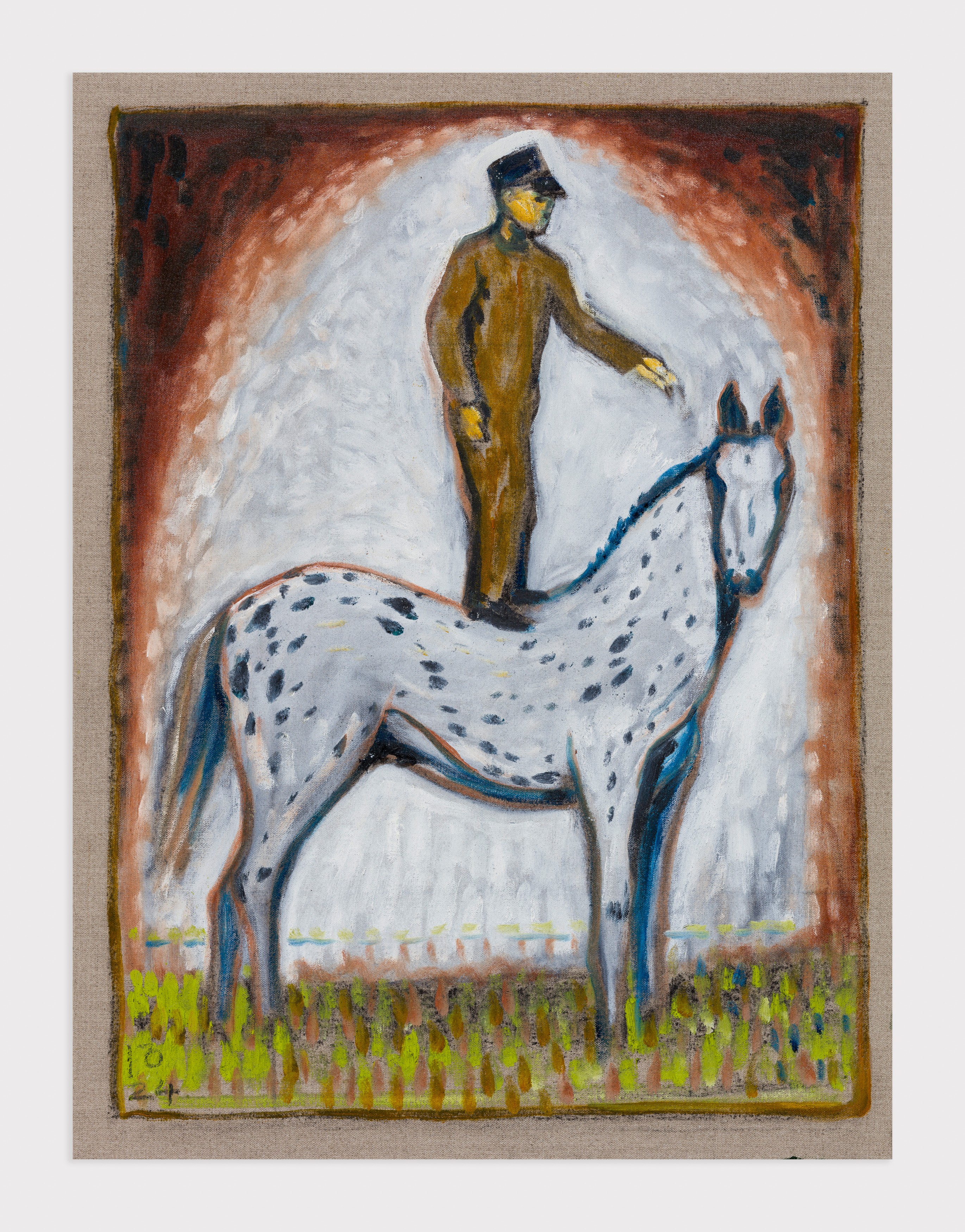 Painting by Billy Childish