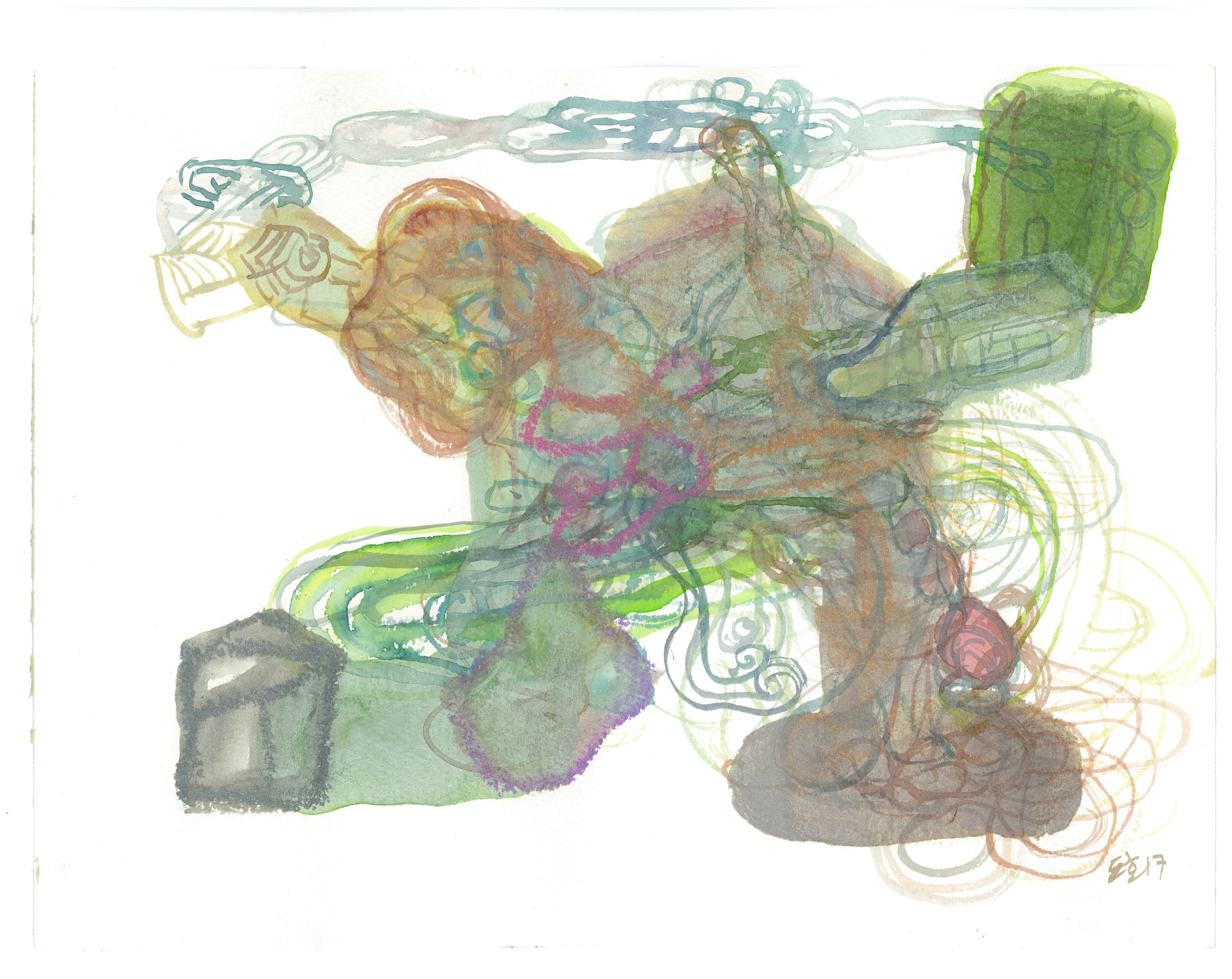 Drawing by Do Ho Suh