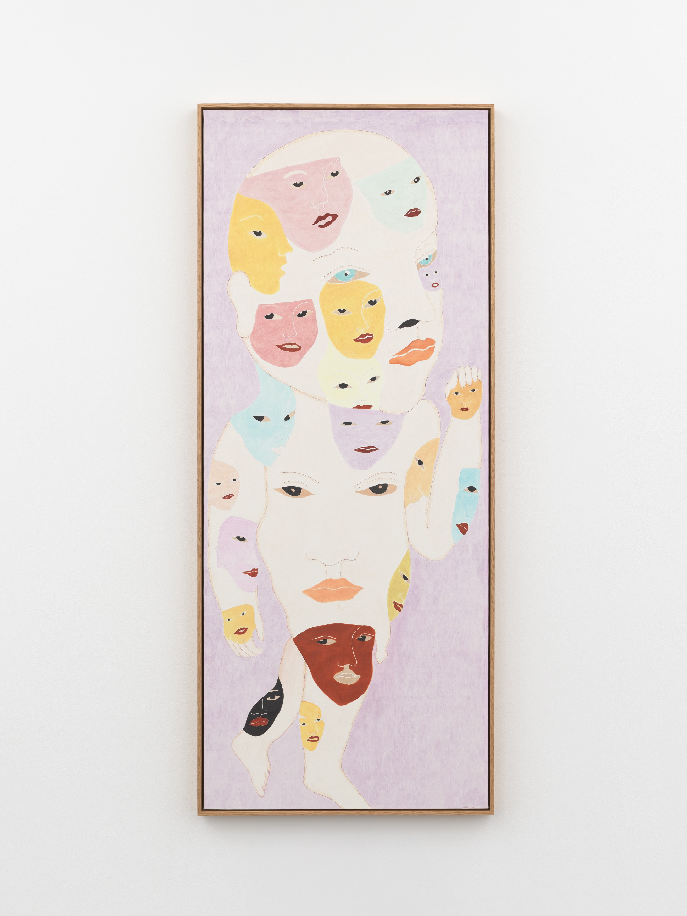 Painting by Cecilia Vicuña