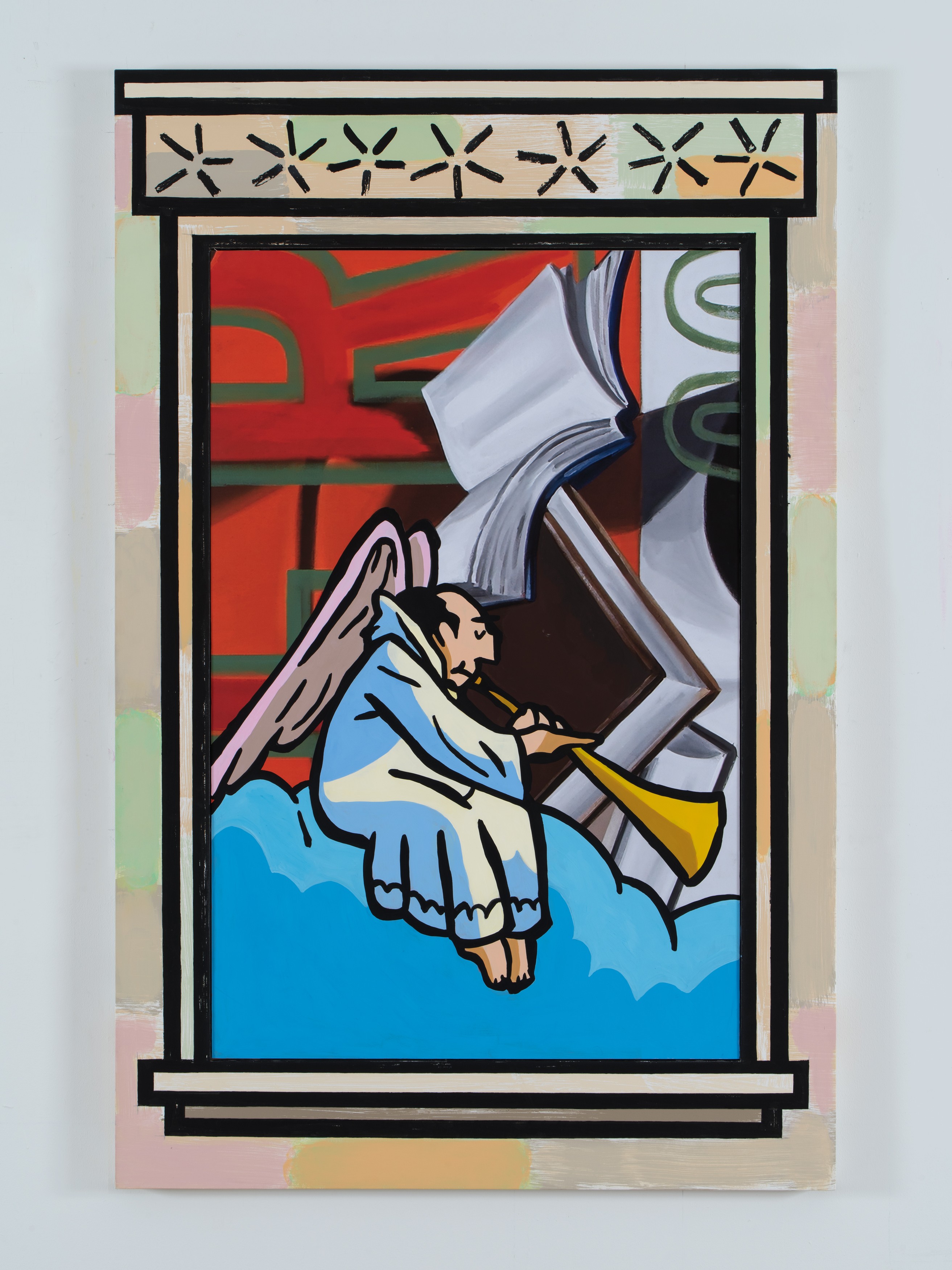 Painting by David Salle