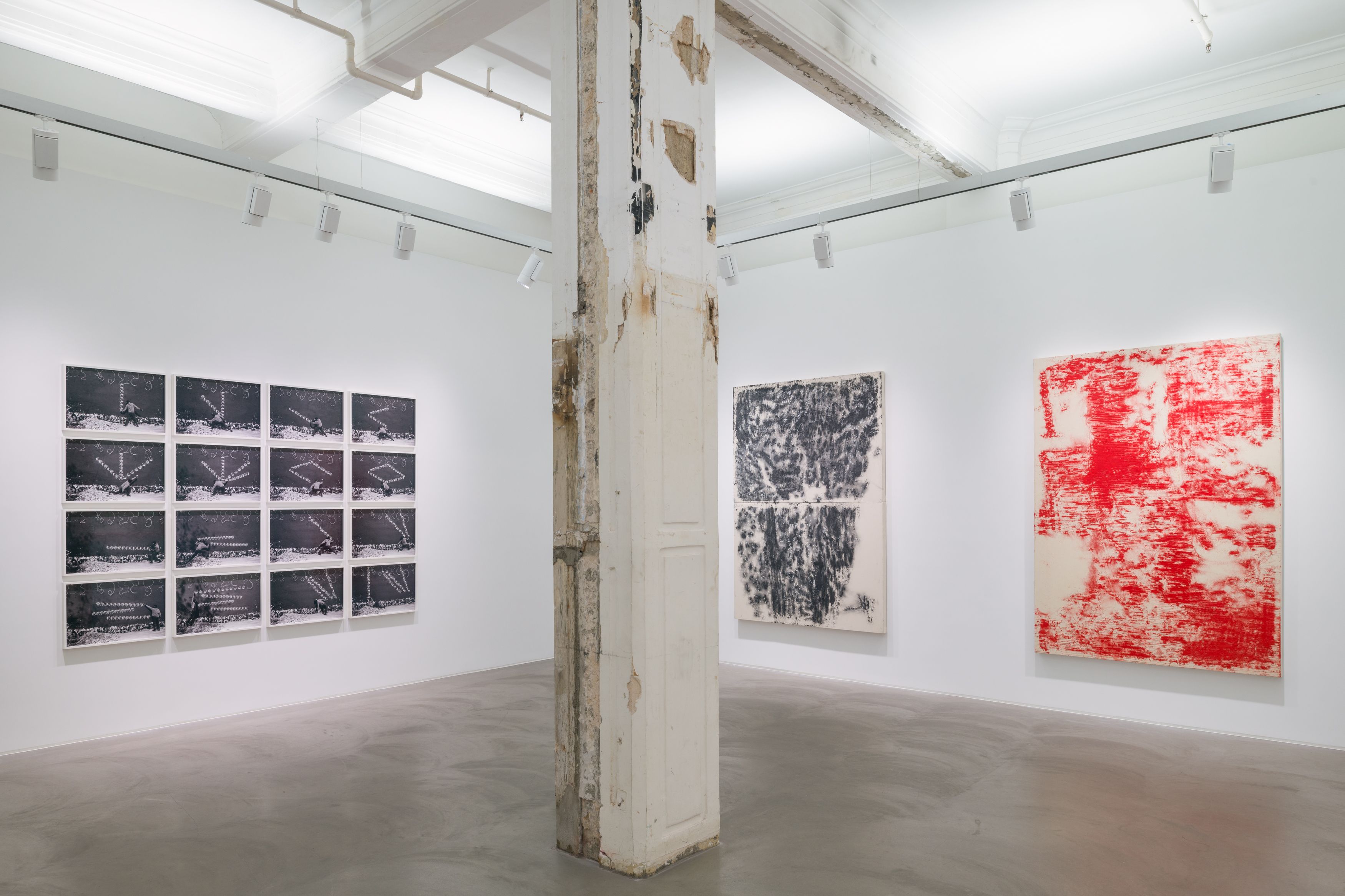 Installation view of Gridology at Lehmann Maupin Hong Kong