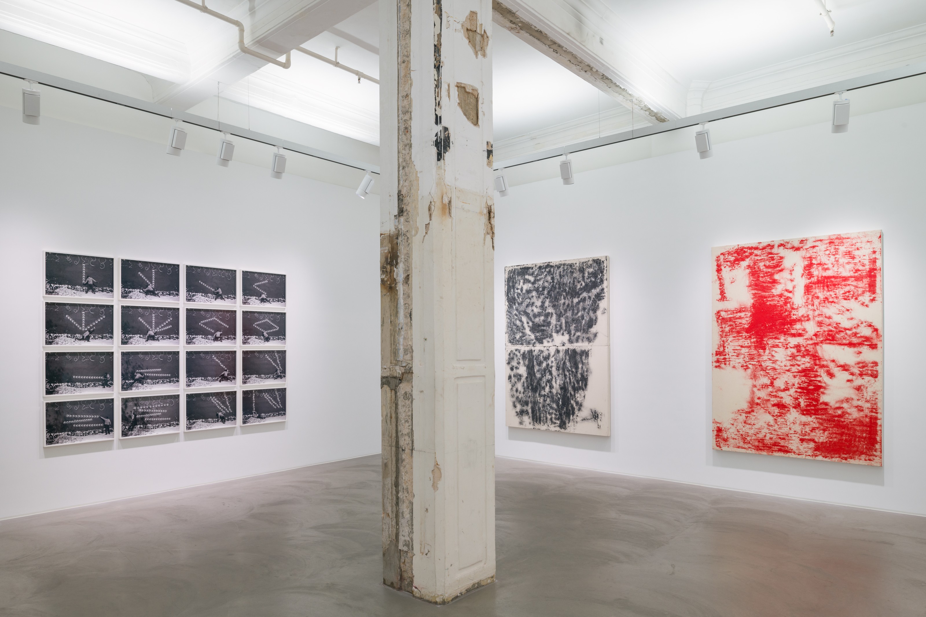 Installation view of Gridology at Lehmann Maupin Hong Kong