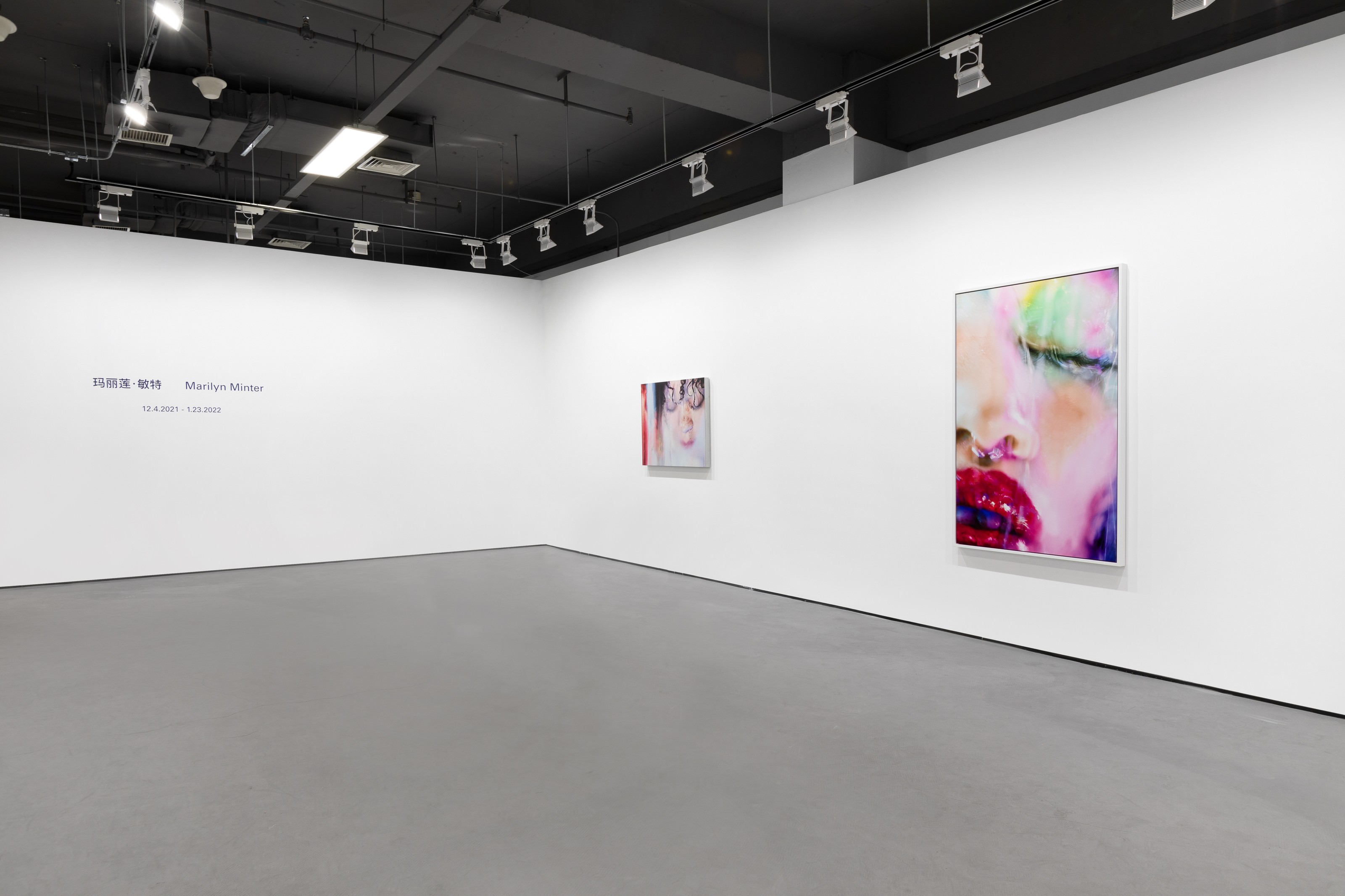 Installation view of Marilyn Minter at Lehmann Maupin Beijing