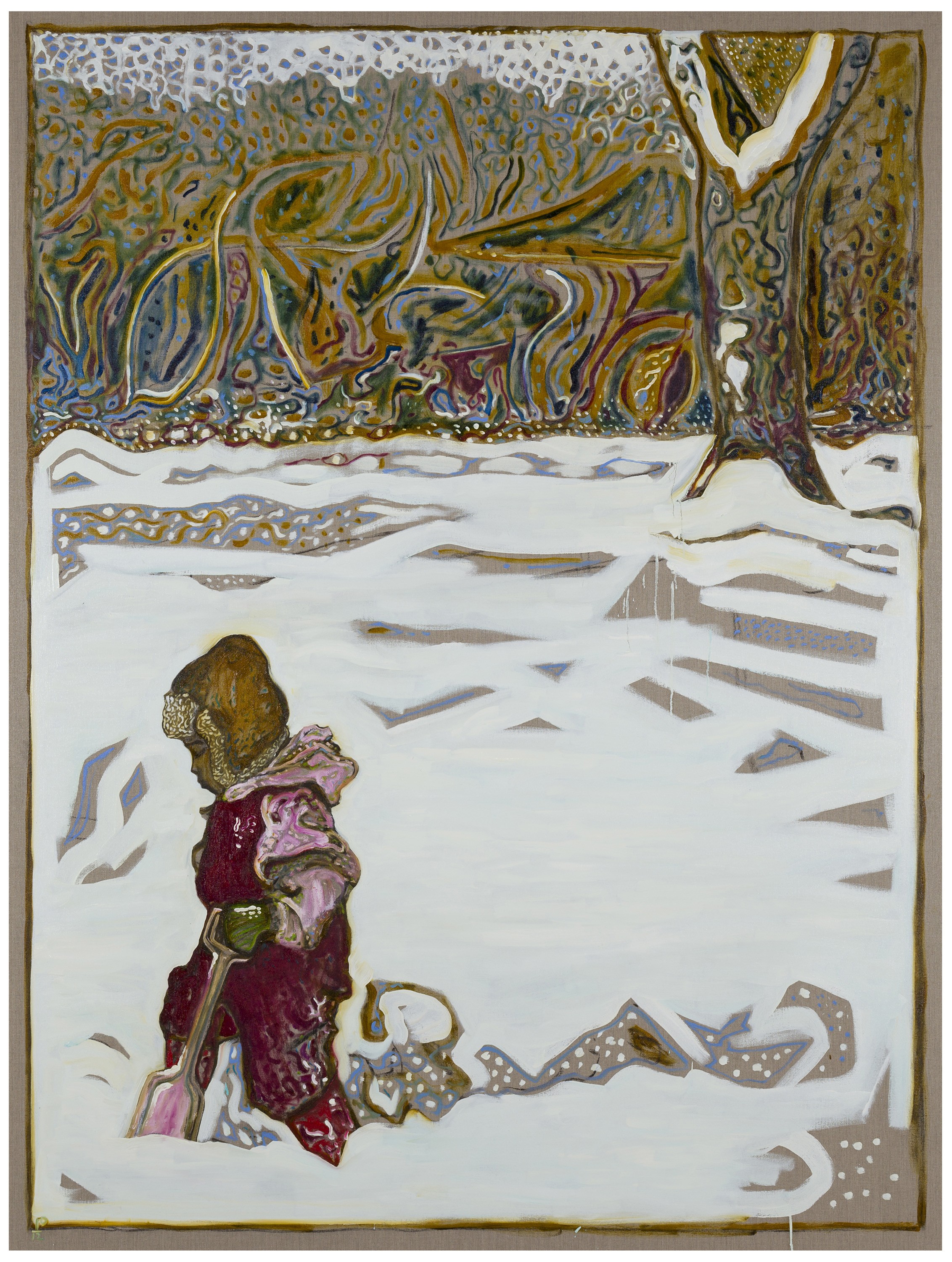 Painting by Billy Childish