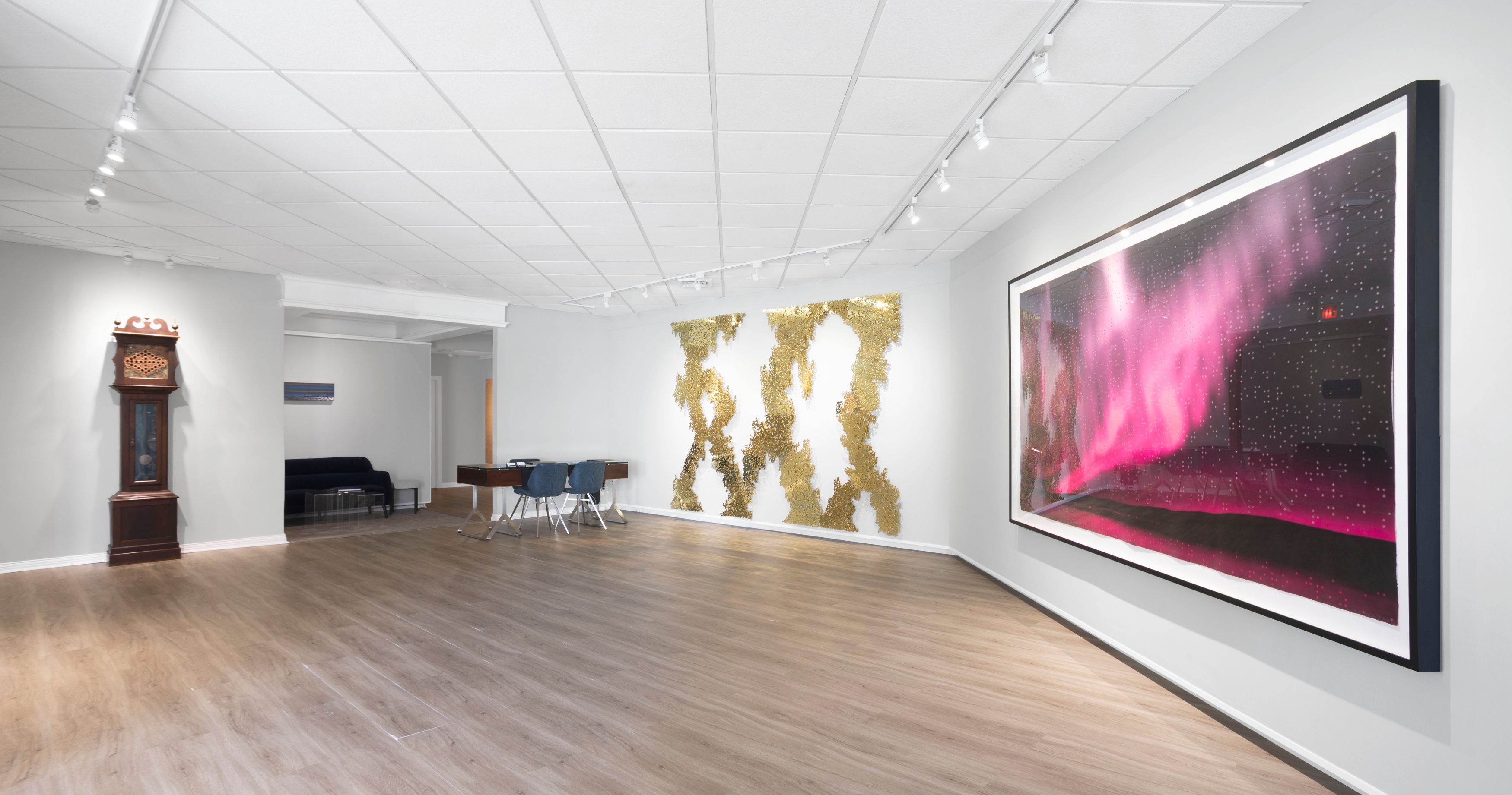 Installation view of Origins at Lehmann Maupin Palm Beach