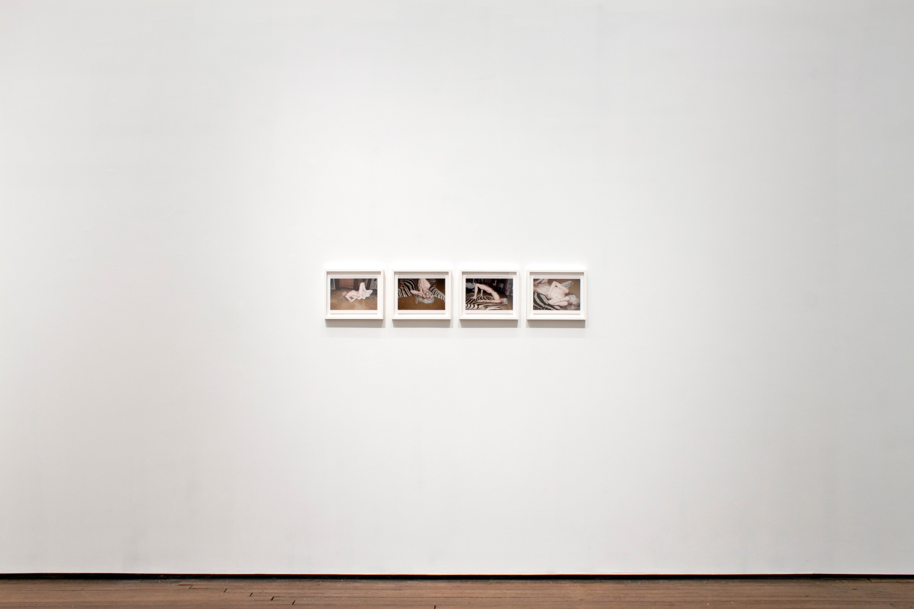 Installation view of Juergen Teller at Lehmann Maupin New York
