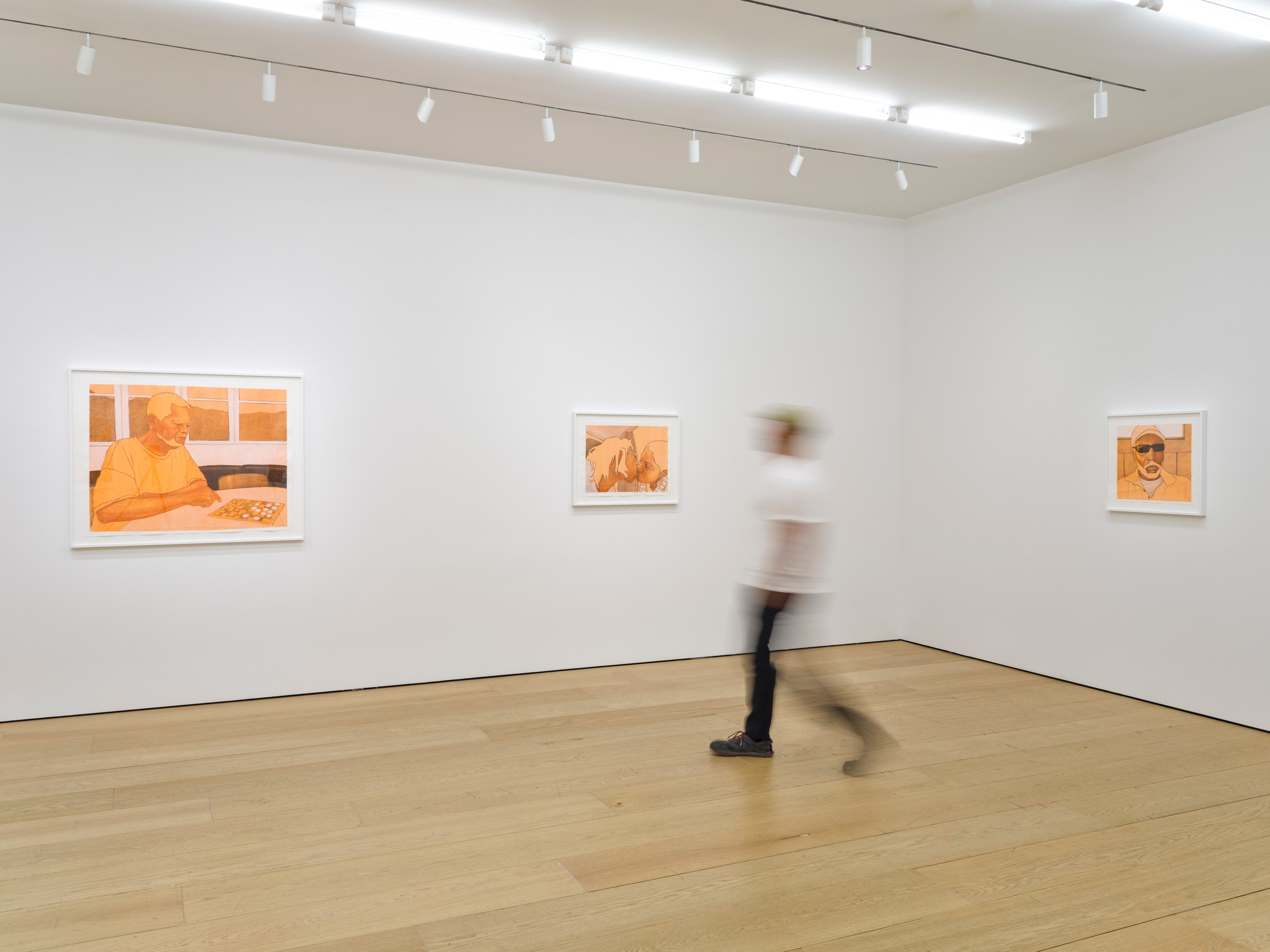 Installation view of Arcmanoro Niles at Lehmann Maupin New York