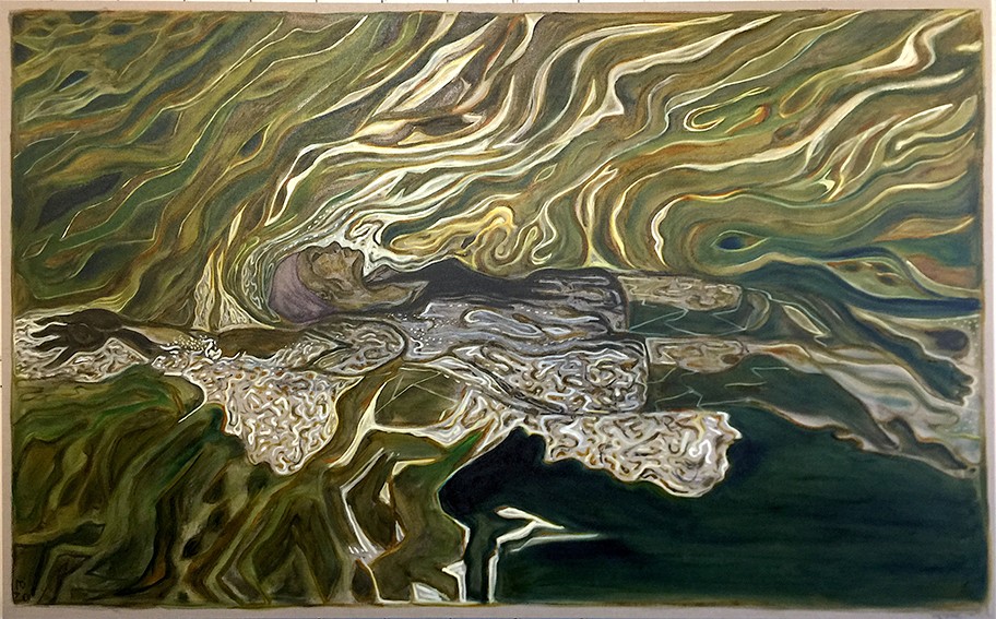 Painting by Billy Childish