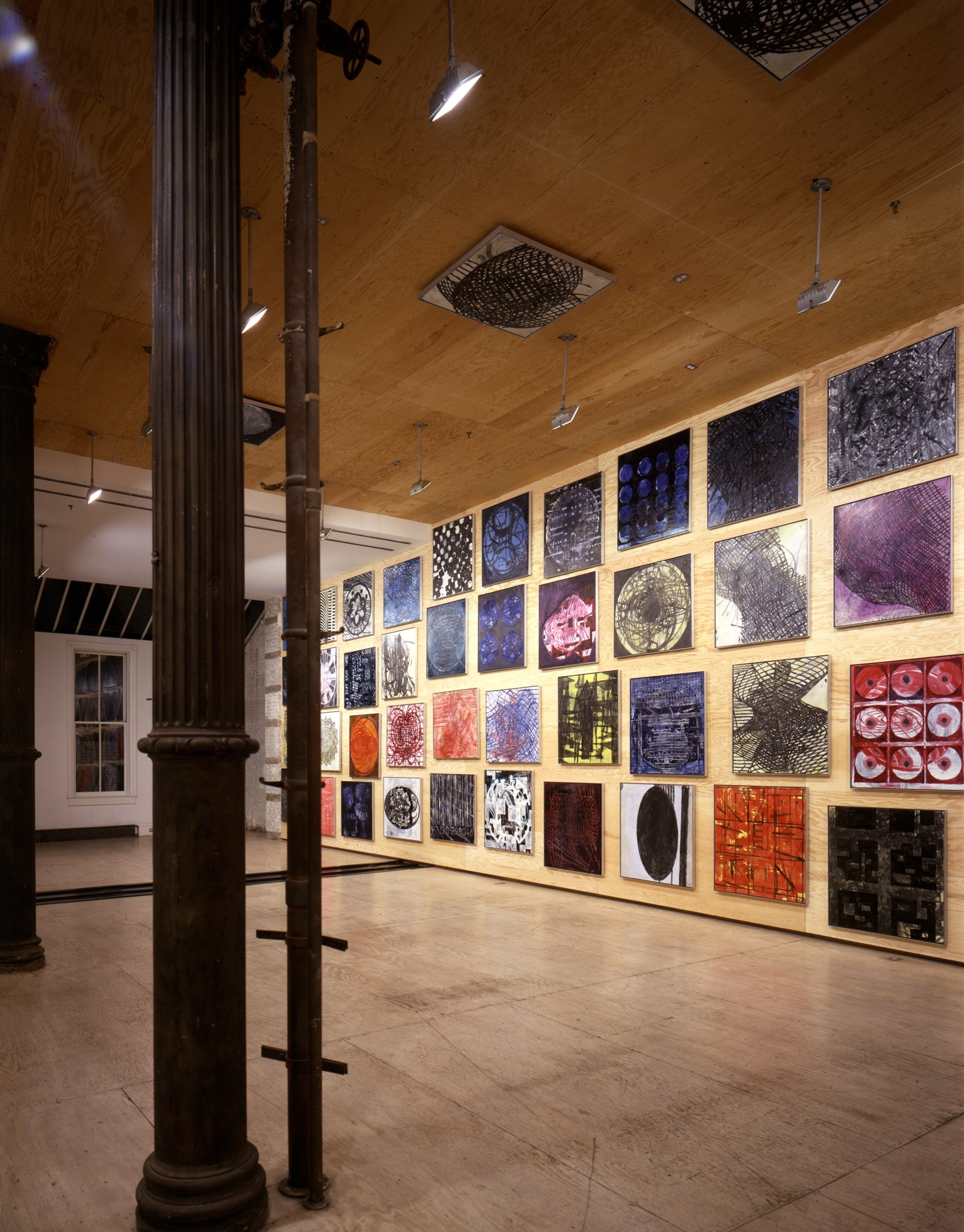 Installation view of Set Diagrams at Lehmann Maupin New York