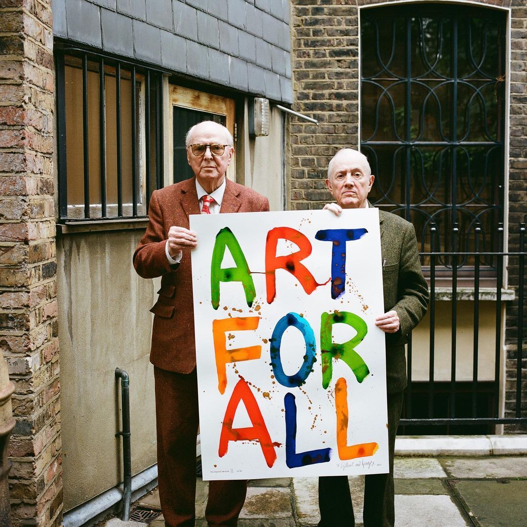 Portrait of Gilbert & George