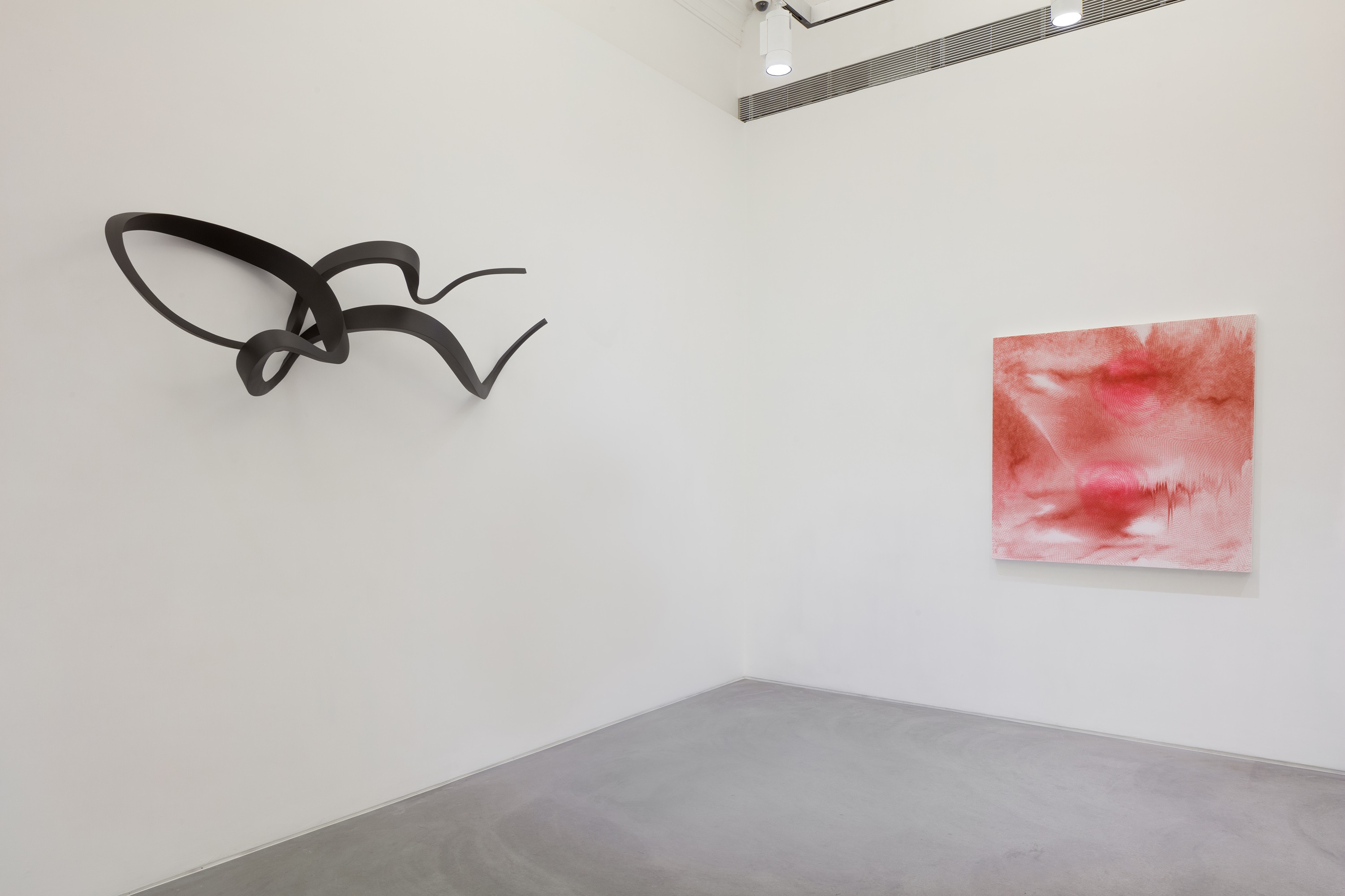 Installation view of Shirazeh Houshiary at Lehmann Maupin Hong Kong