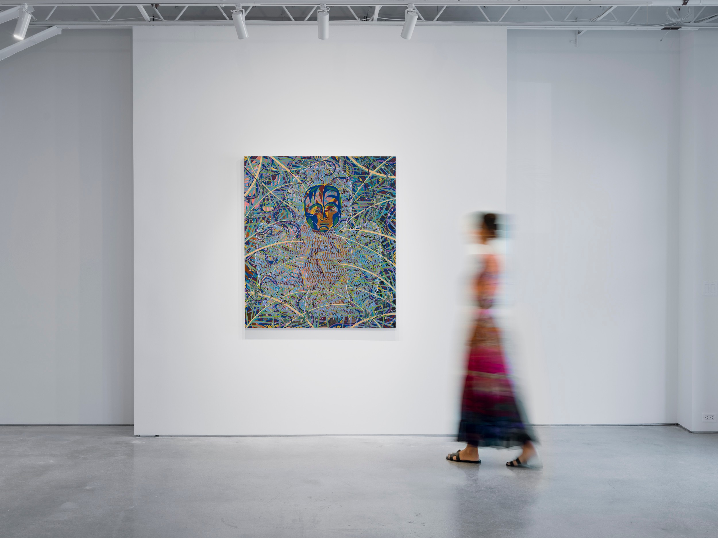 Installation view of Tammy Nguyen at Lehmann Maupin Palm Beach