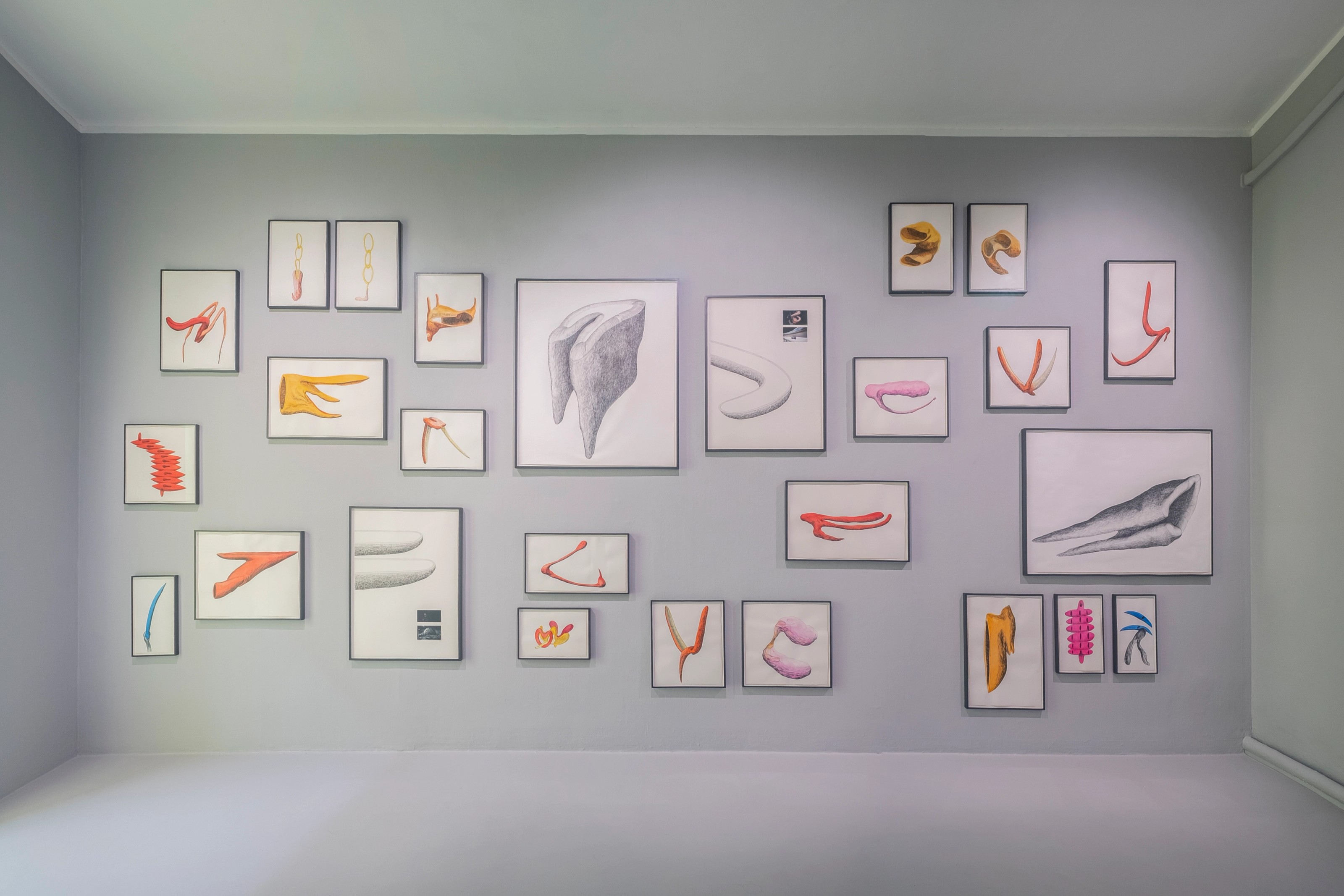 Installation view of Teresa Solar Abboud at Kunstverein Hannover
