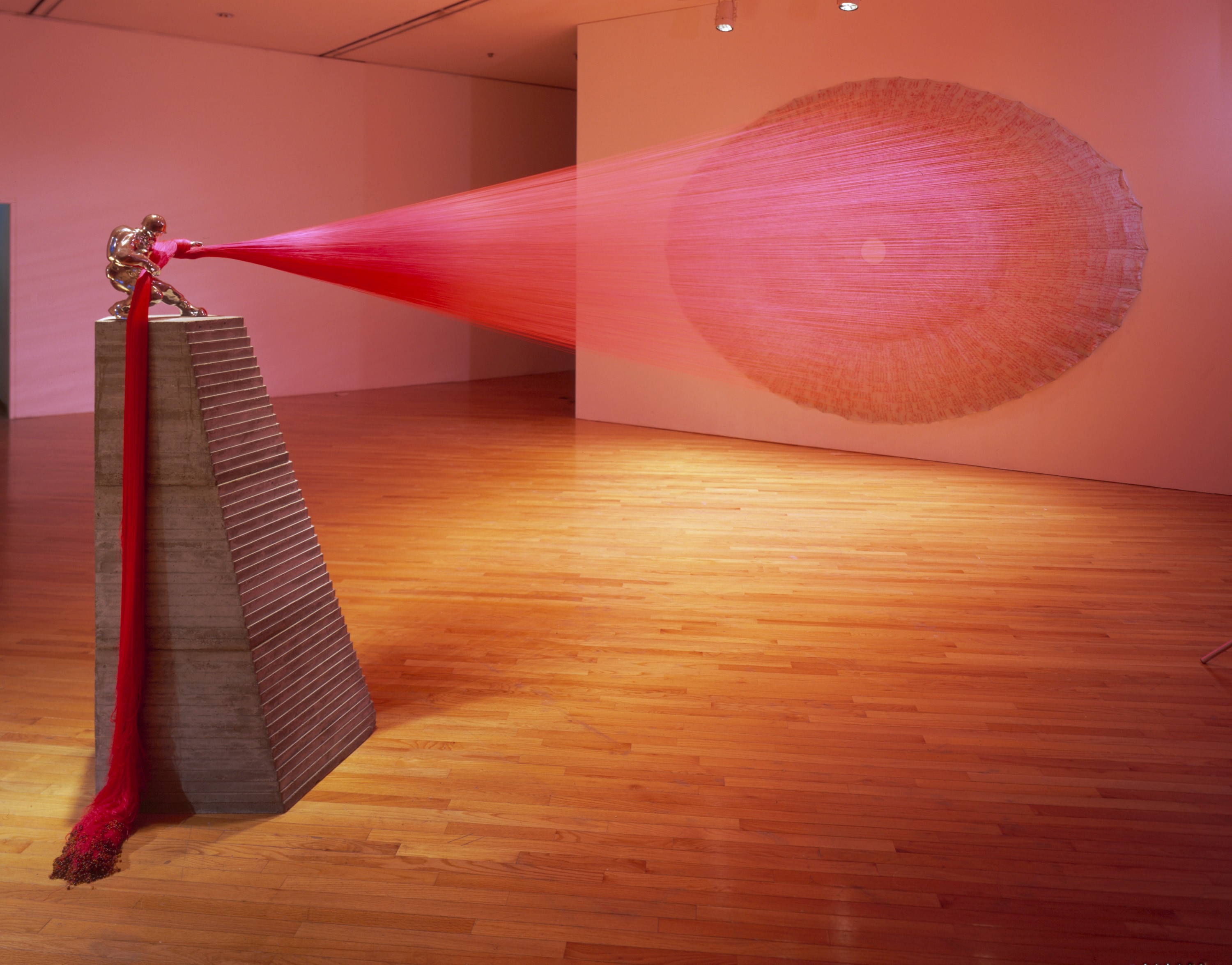 Installation view of Do Ho Suh at Art Sonje Center