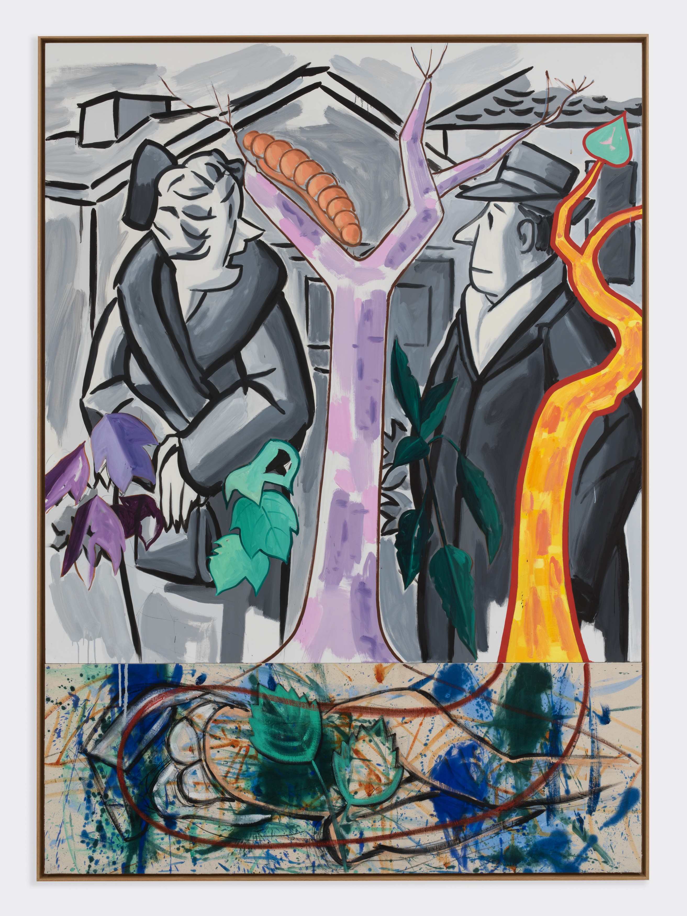 Painting by David Salle