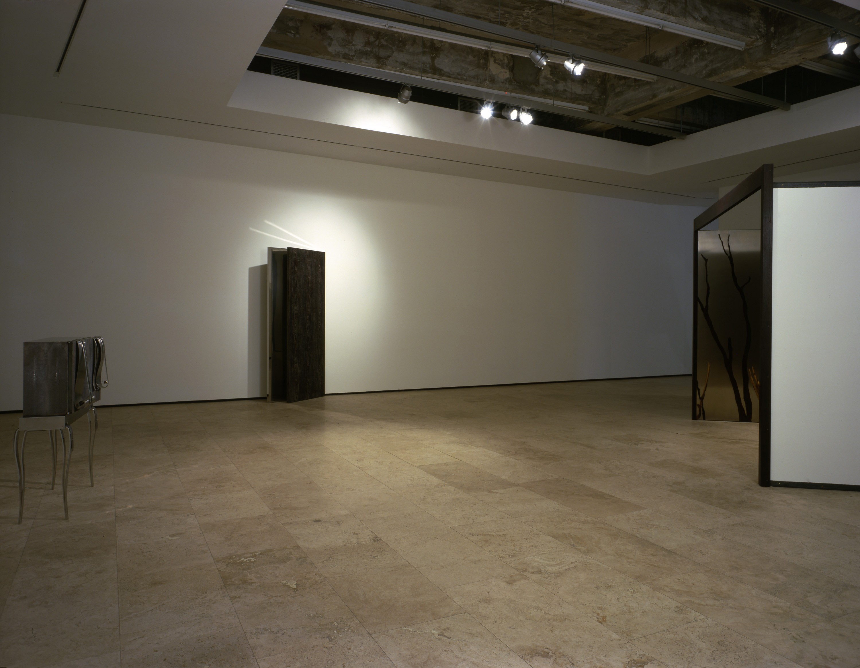 Installation view of New Work at Lehmann Maupin New York