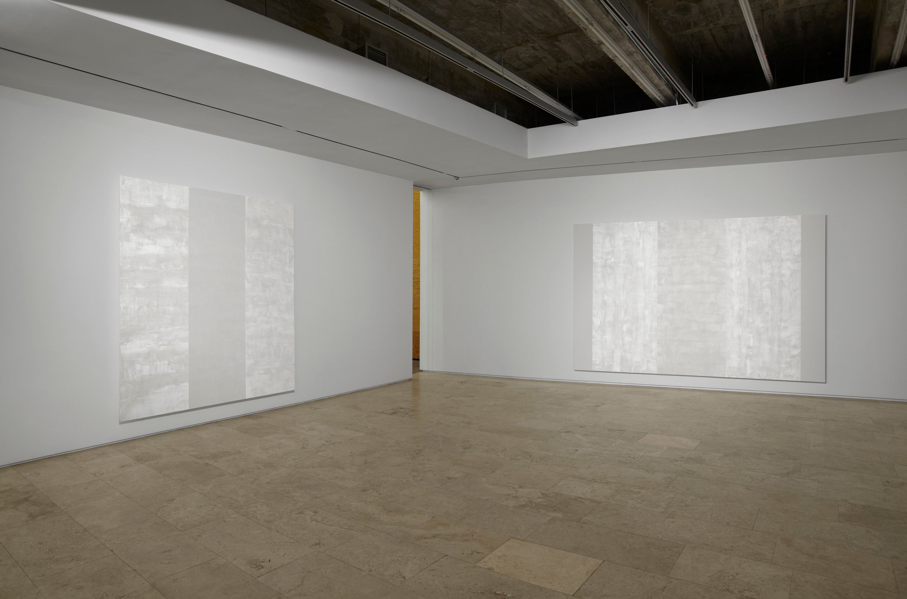Installation view of New Work at Lehmann Maupin New York