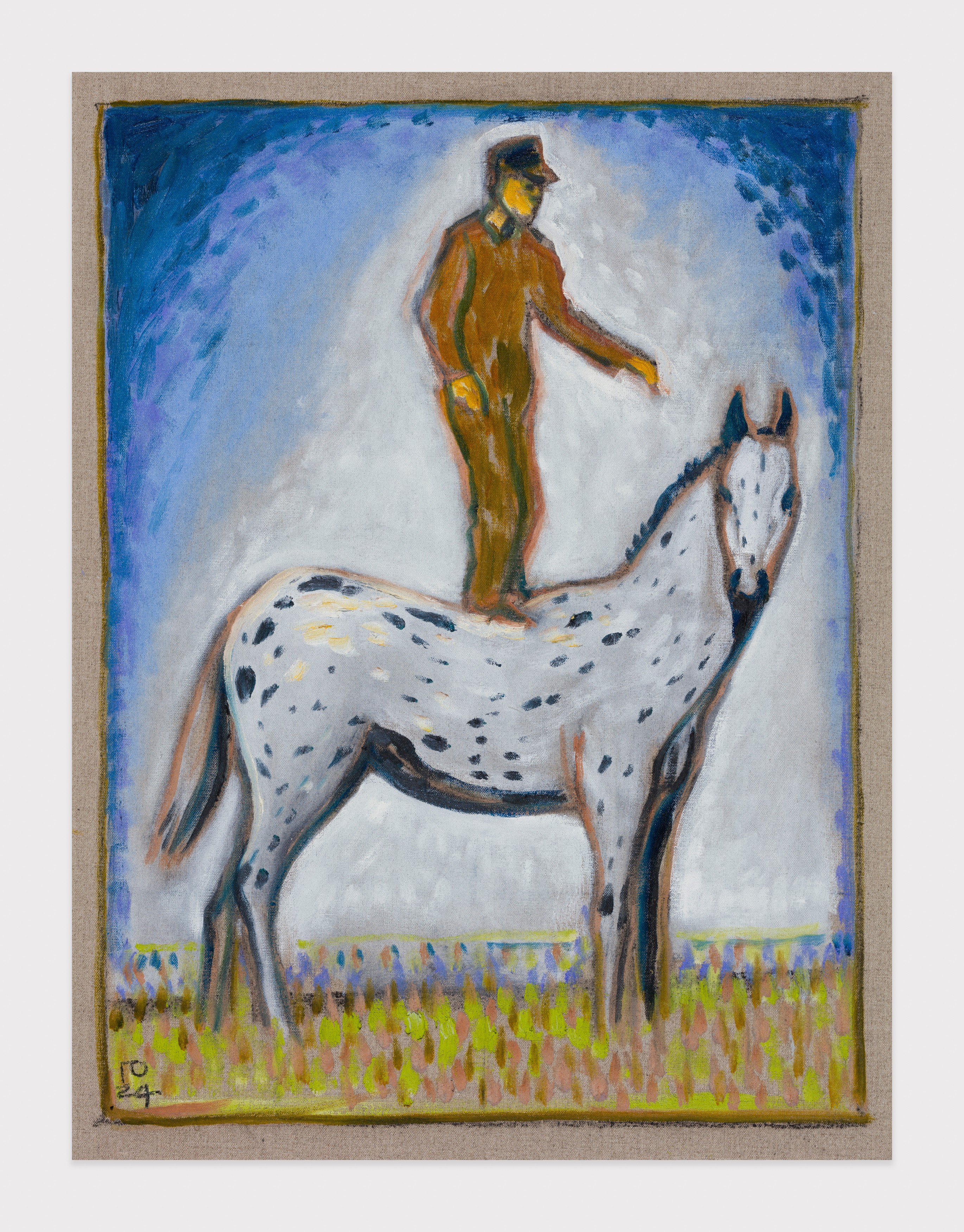 Painting by Billy Childish