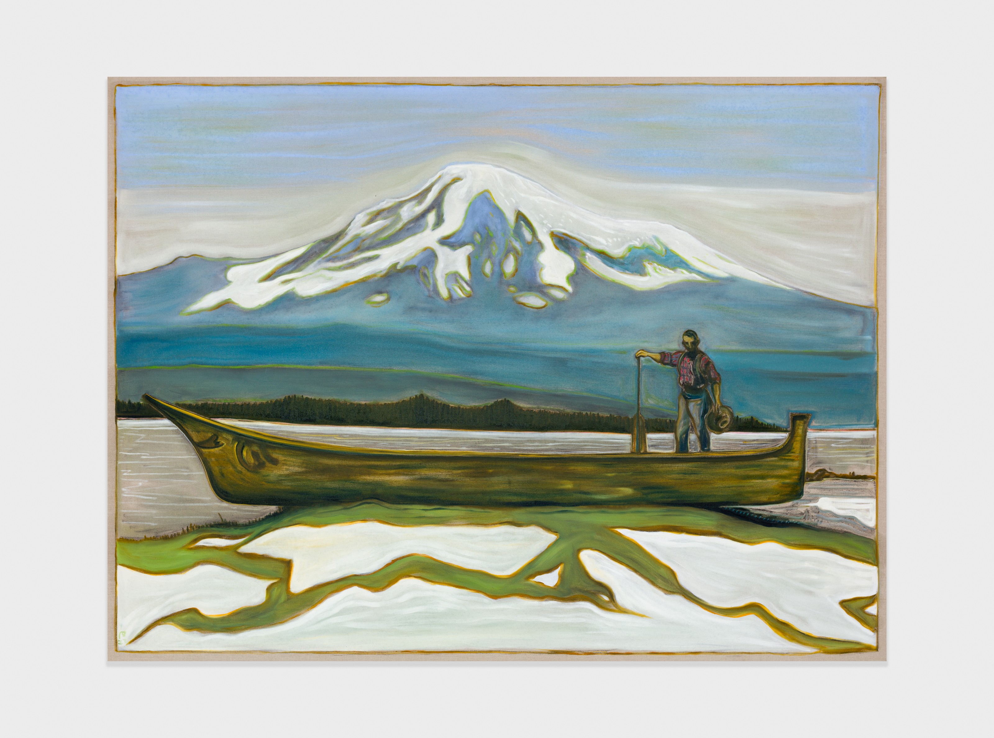 Painting by Billy Childish