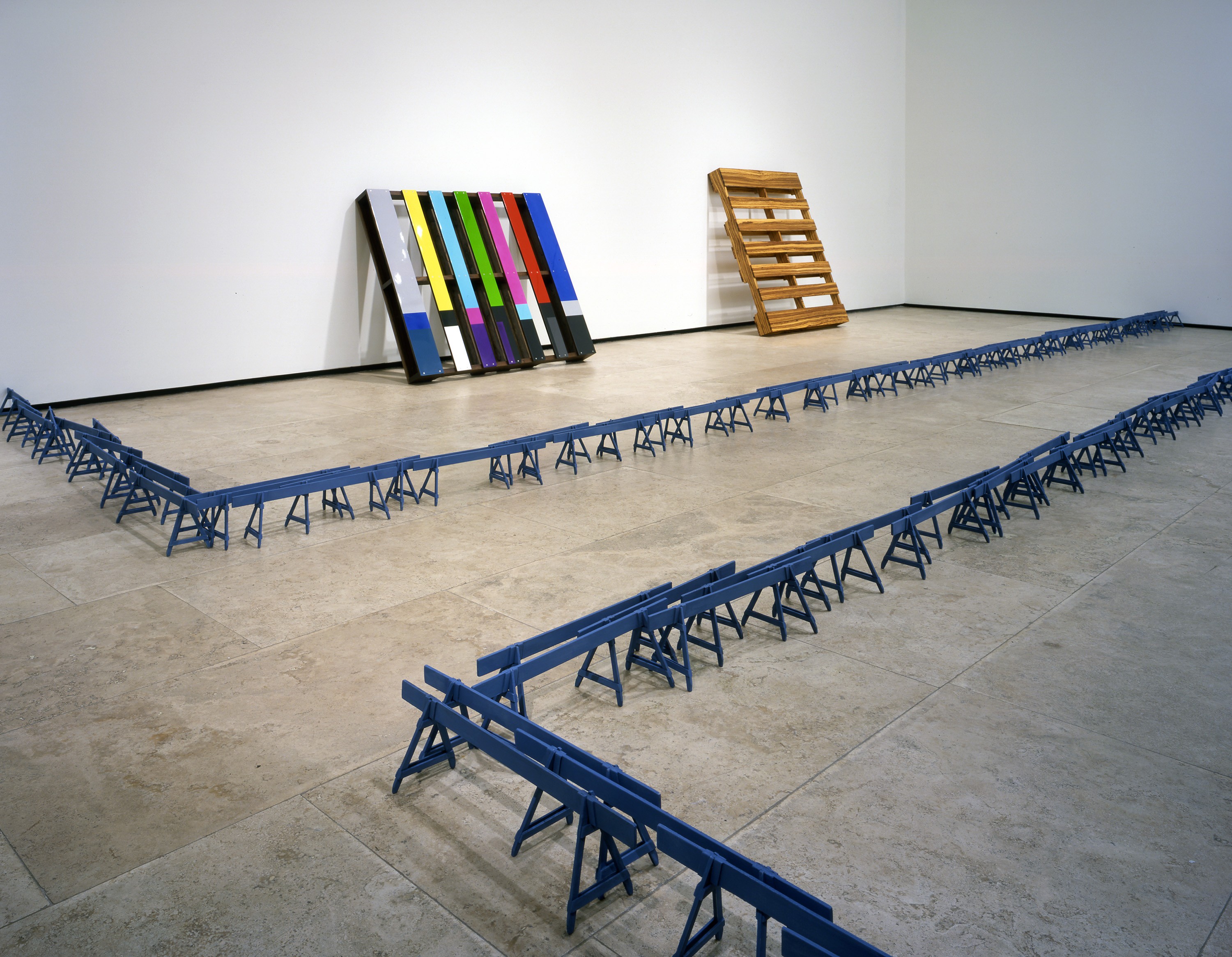 Installation view of Vincent Mazeau at Lehmann Maupin New York